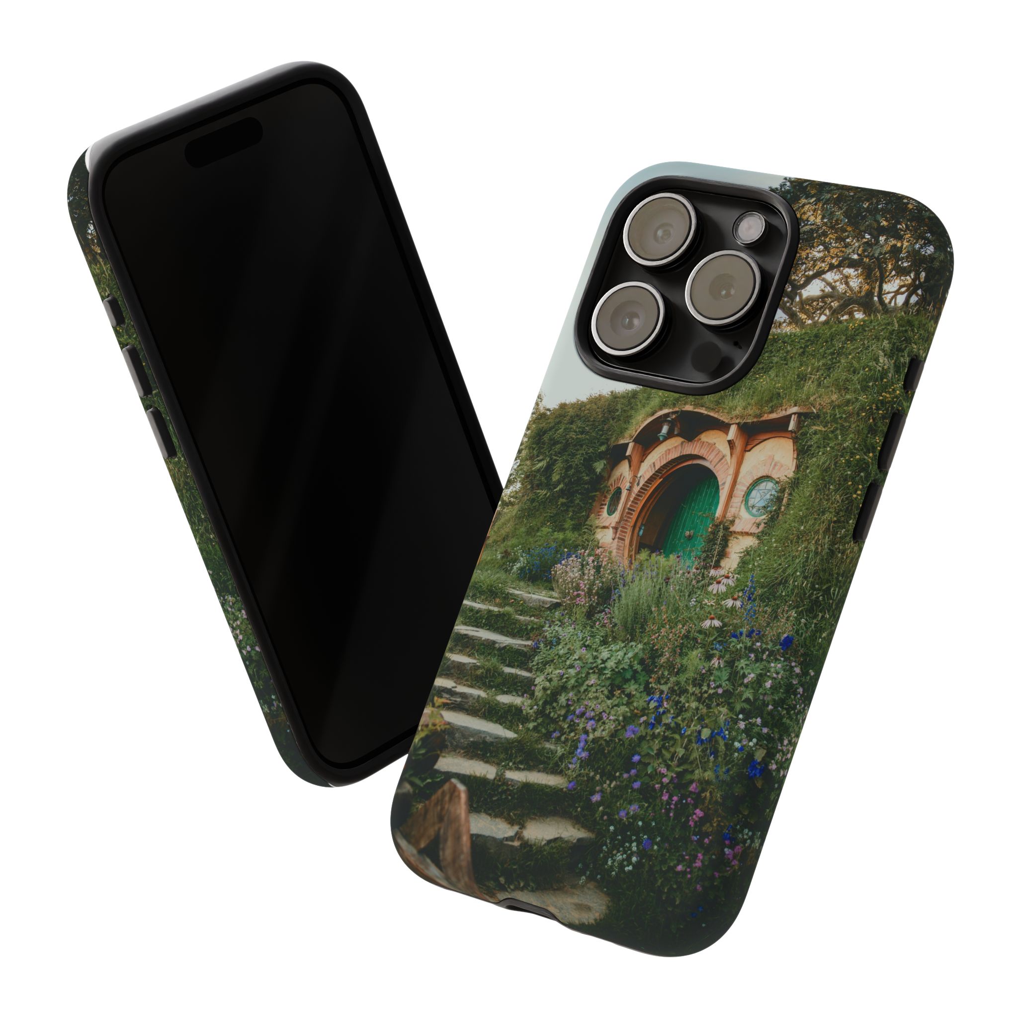 Cottagecore Hobbit Tough Case - Botanical-Pathway Rustic-Charm - Image 73