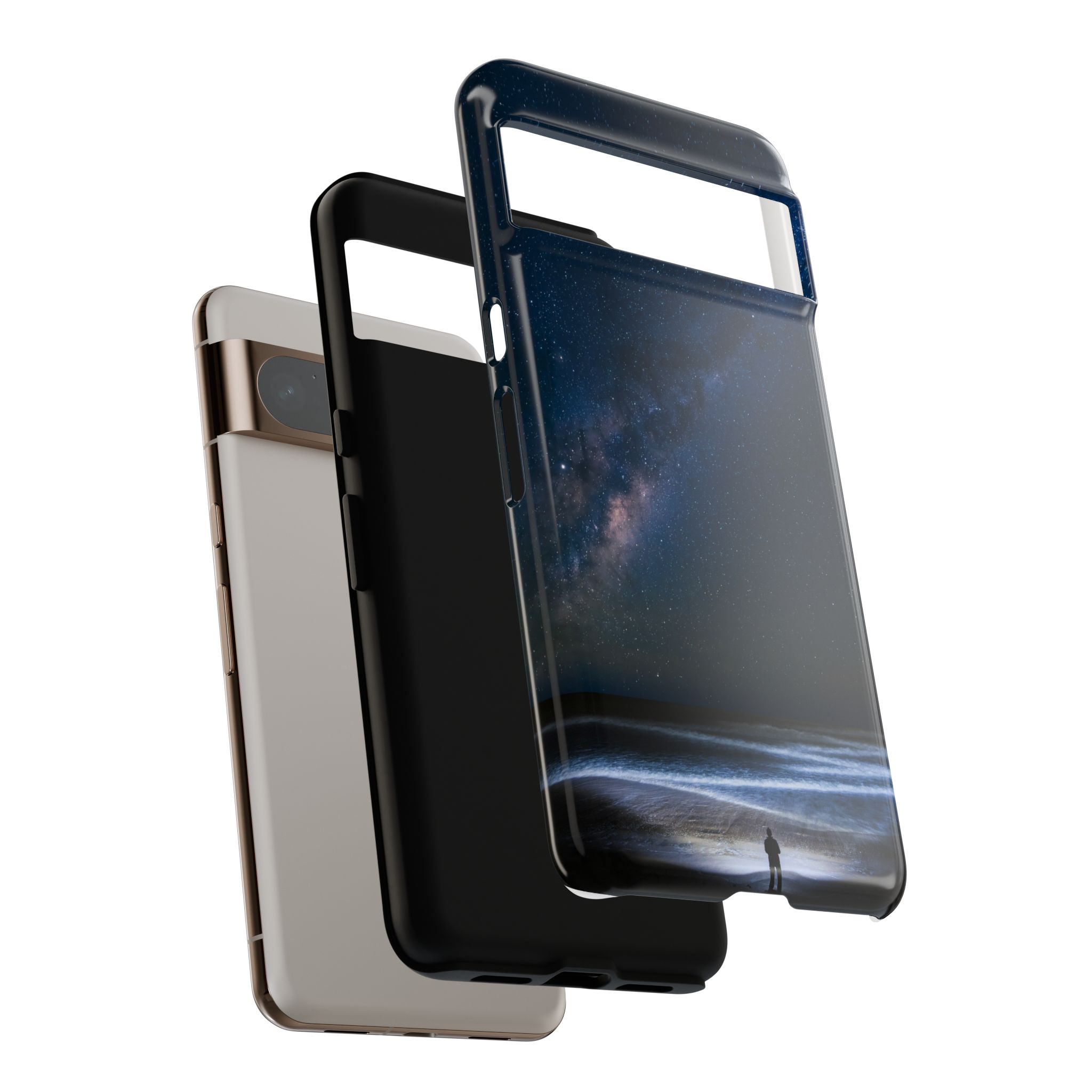 Cosmic Ocean Tough Cases - Starry-Night Horizon Glow - Image 108