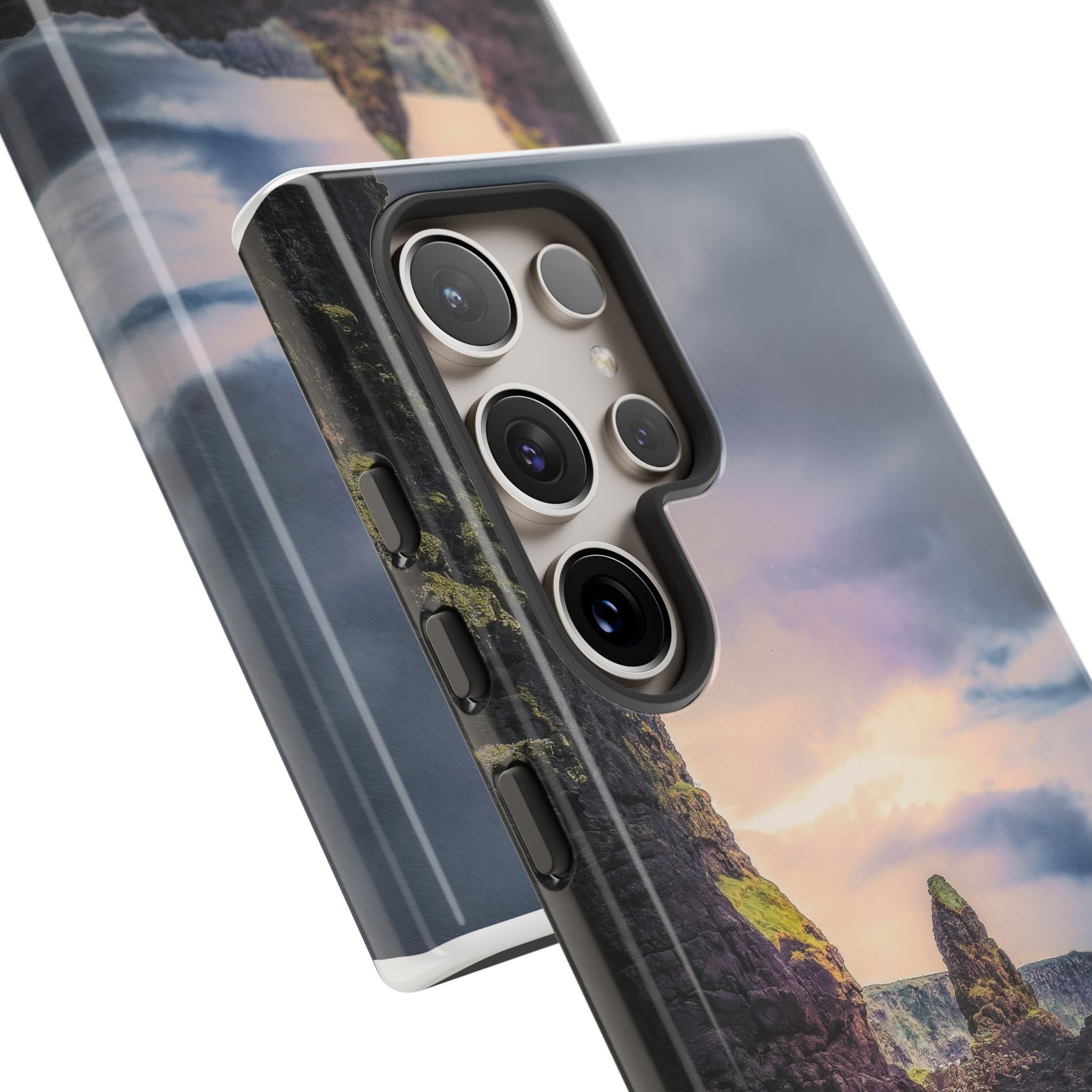 Mystic Cliff Tough Cases - Scandinavian-Modern Coastal Twilight - Image 98