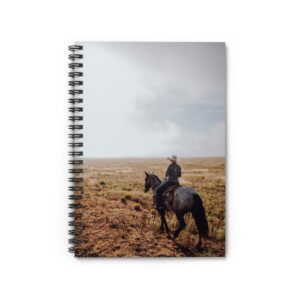Prairie Cowboy Spiral Notebook - Rustic-Western Morning Light