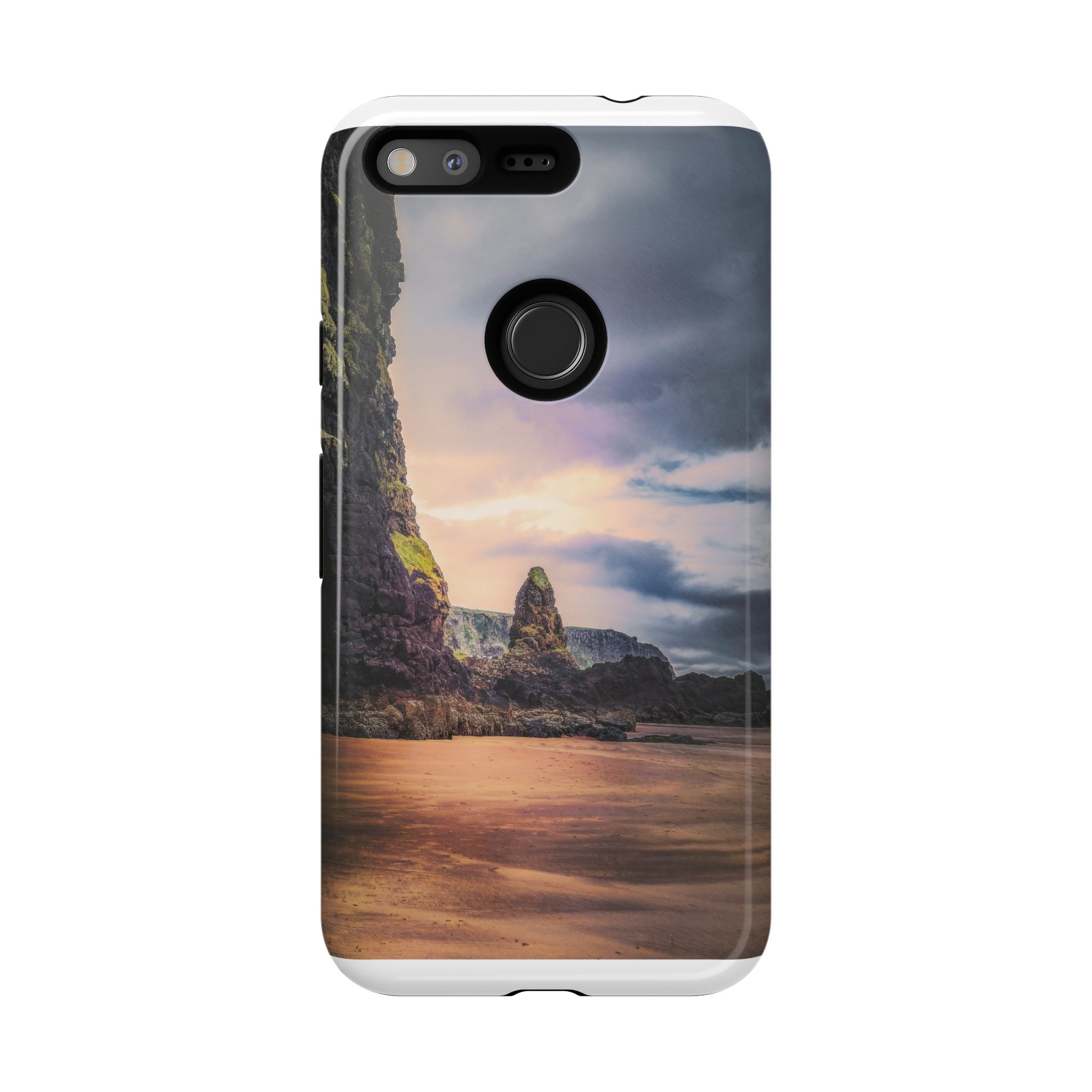 Mystic Cliff Tough Cases - Scandinavian-Modern Coastal Twilight - Image 231