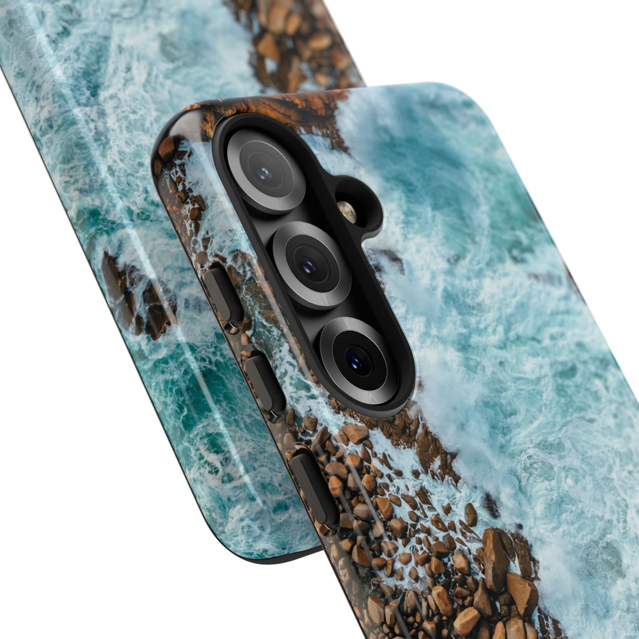 Coastal-Nautilus Tough Cases - Scandinavian-Rustic Shoreline - Image 244