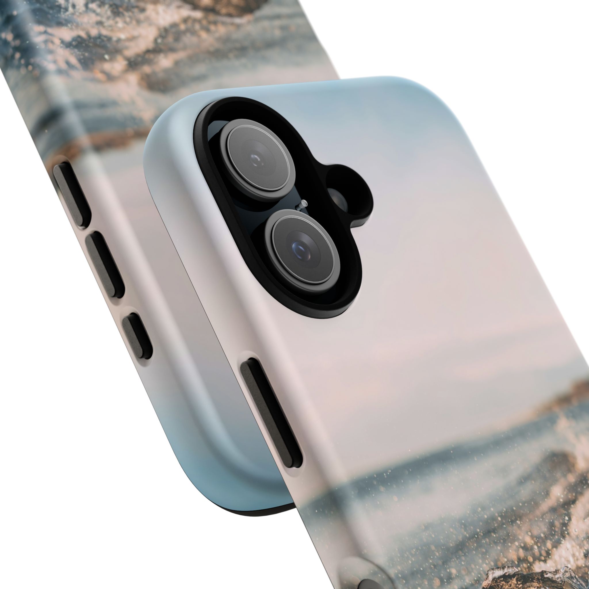 Coastal Wave Tough Cases - Scandinavian-Seaside Serenity - Image 126
