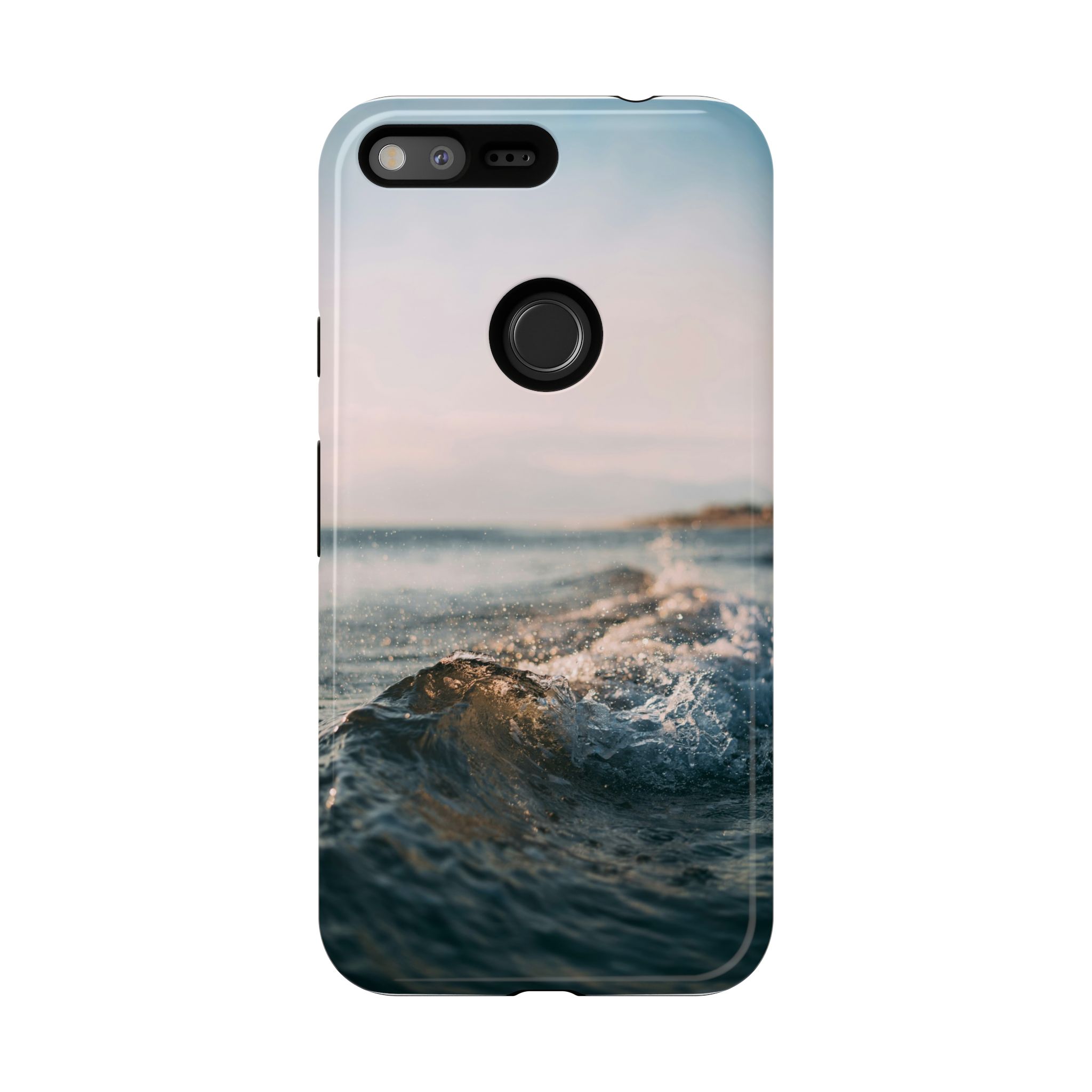 Coastal Wave Tough Cases - Scandinavian-Seaside Serenity - Image 237