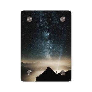 Mystic Galaxy Acrylic Wall Art - Nocturnal-Starlight Exploration