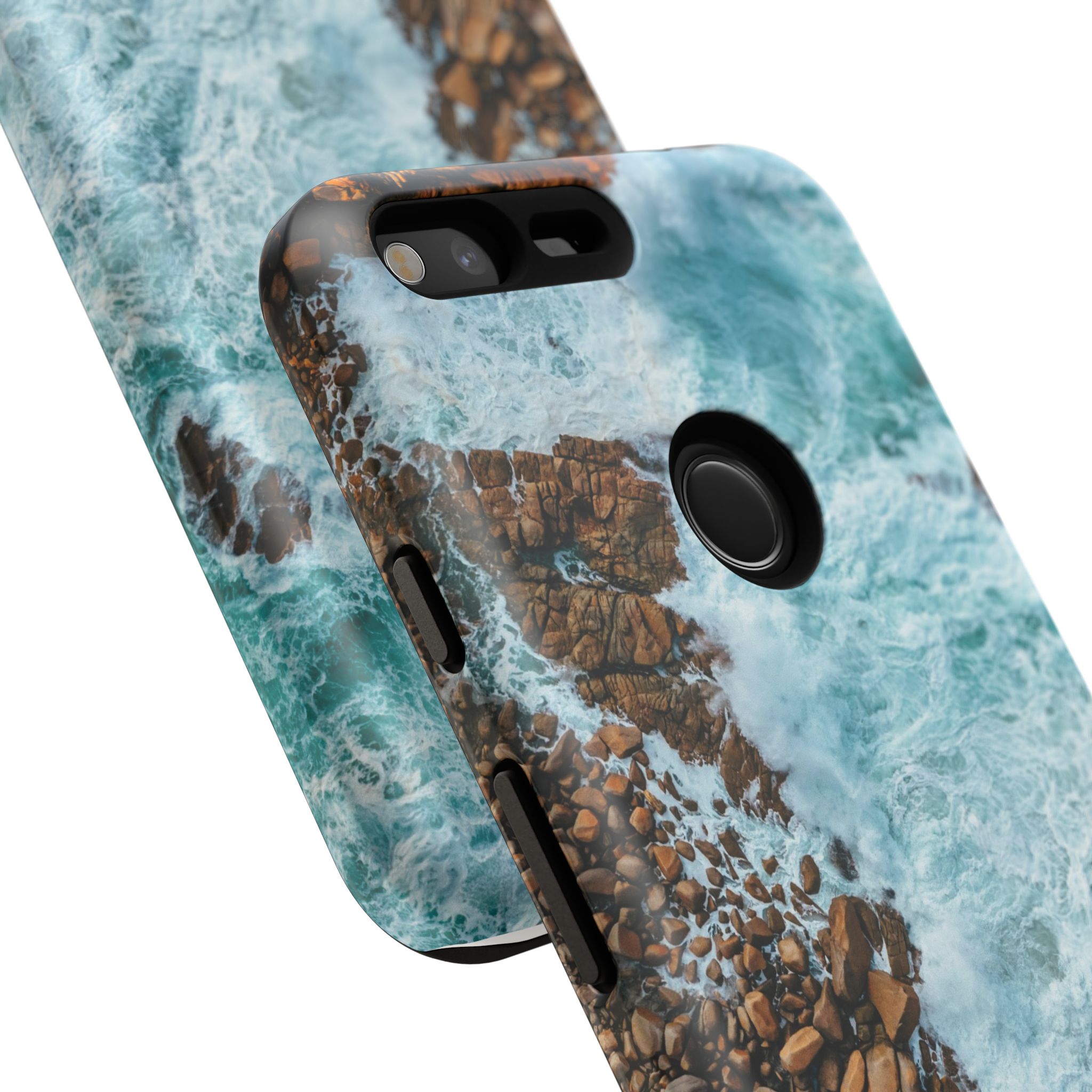 Coastal-Nautilus Tough Cases - Scandinavian-Rustic Shoreline - Image 241