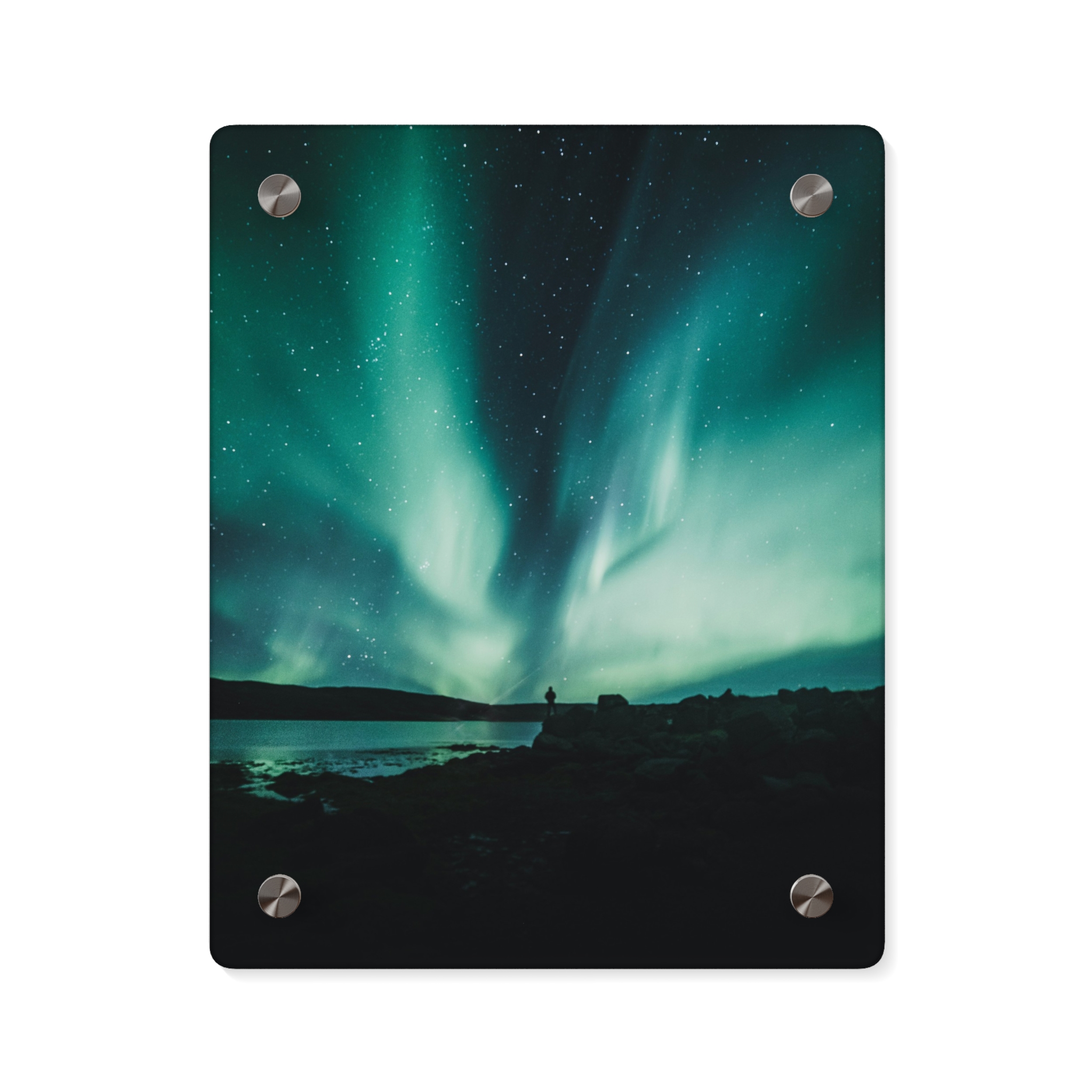 Aurora Borealis Acrylic Wall Art - Ethereal-Night Skyscape - Image 5