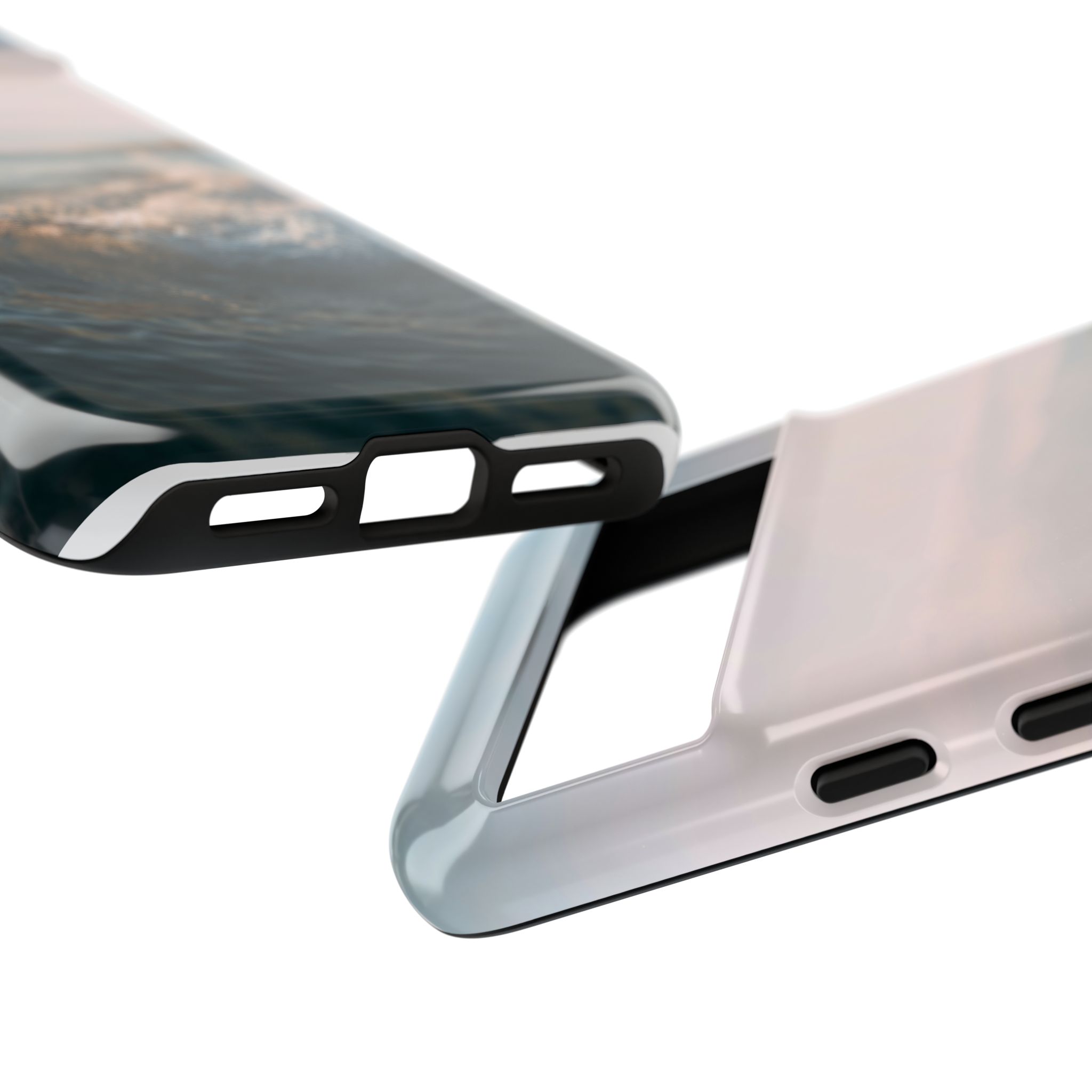 Coastal Wave Tough Cases - Scandinavian-Seaside Serenity - Image 115