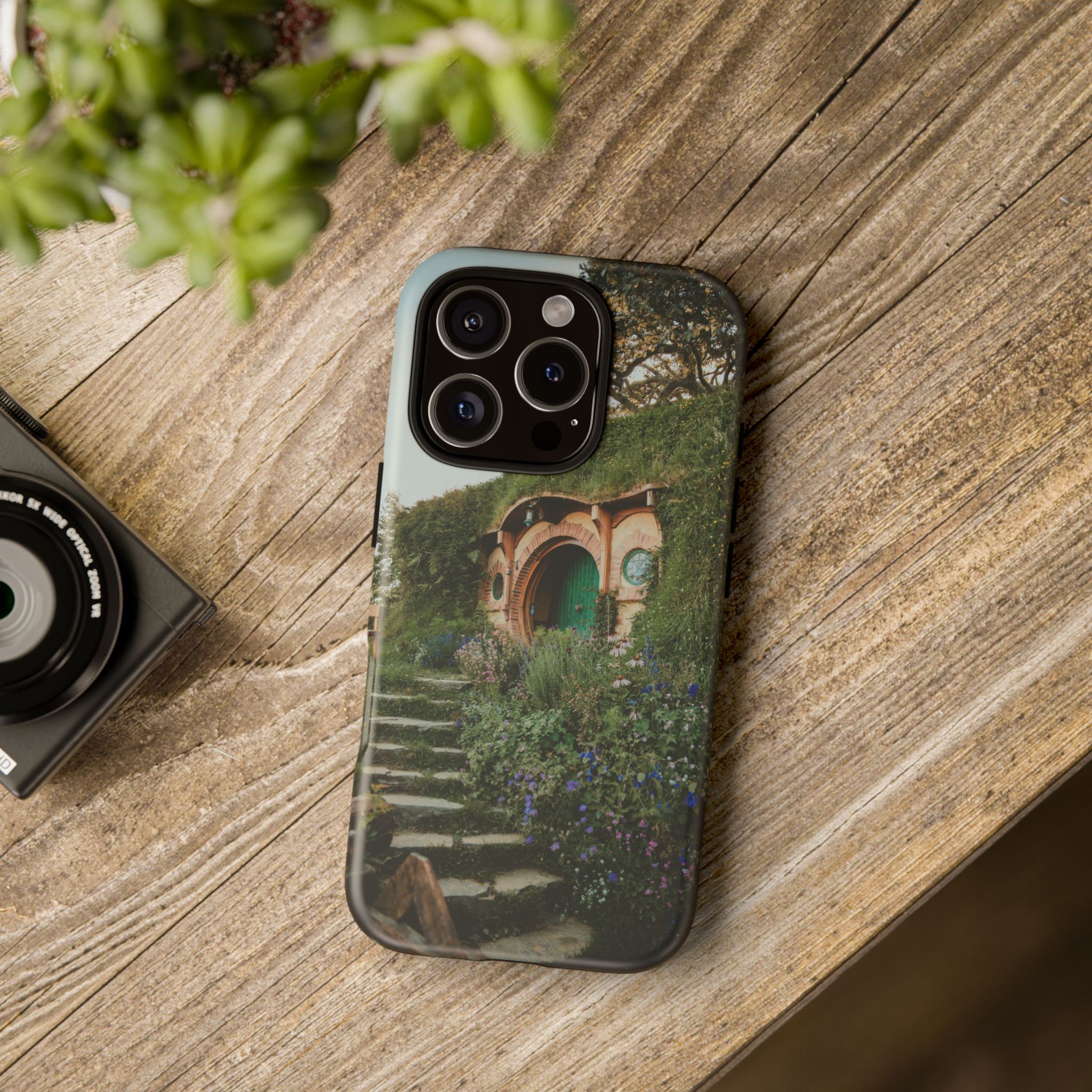 Cottagecore Hobbit Tough Case - Botanical-Pathway Rustic-Charm - Image 144