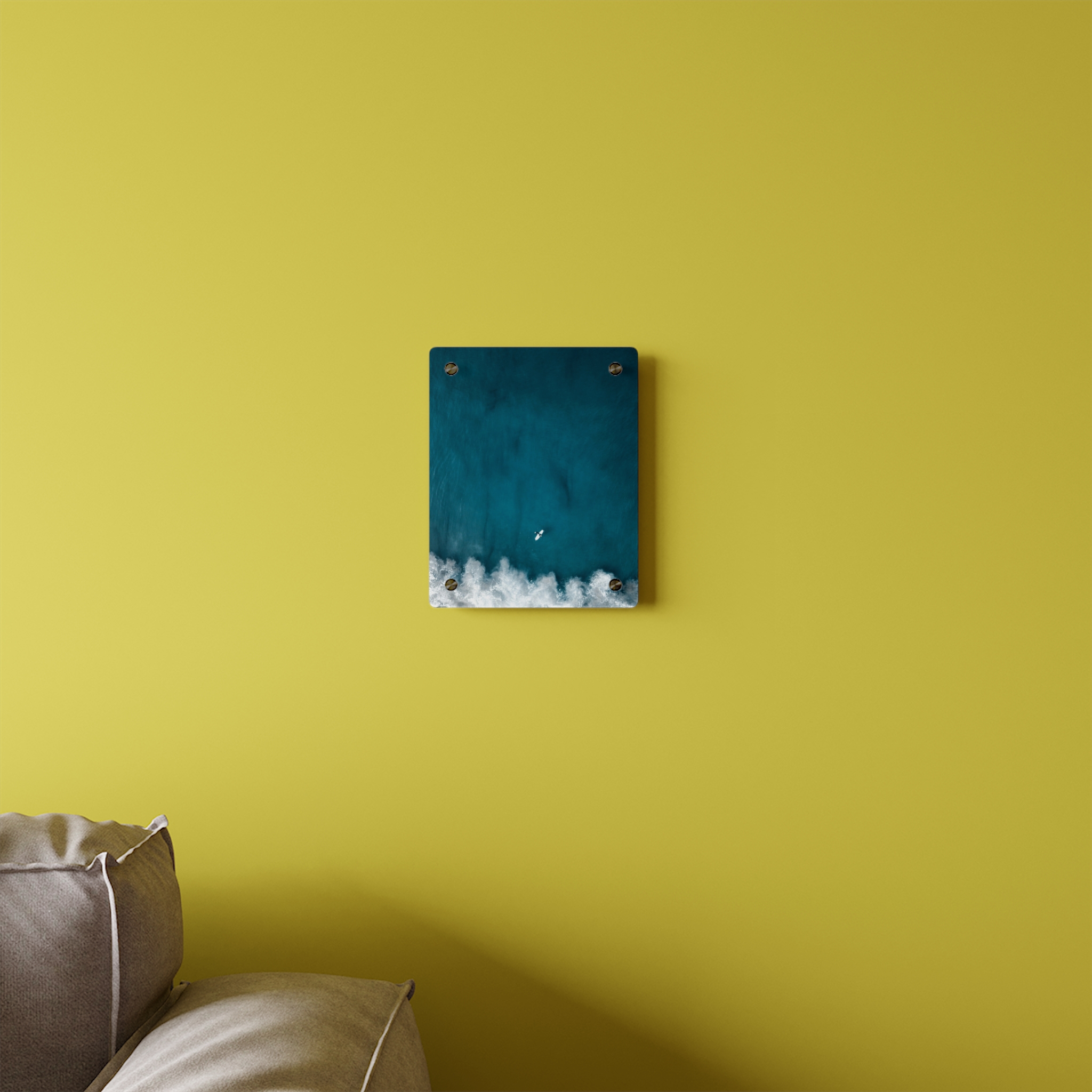 Oceanic Surfer Acrylic Wall Art - Coastal-Modern Deep Sea - Image 8