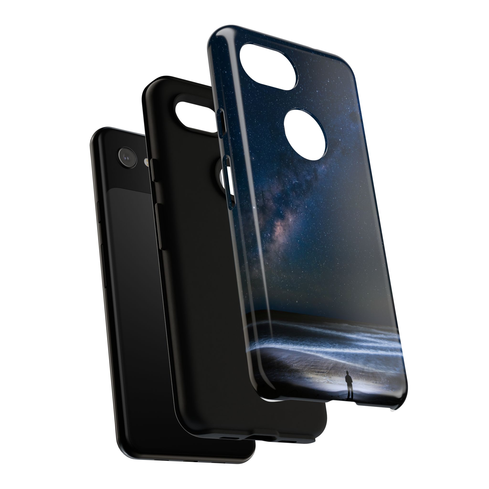 Cosmic Ocean Tough Cases - Starry-Night Horizon Glow - Image 197