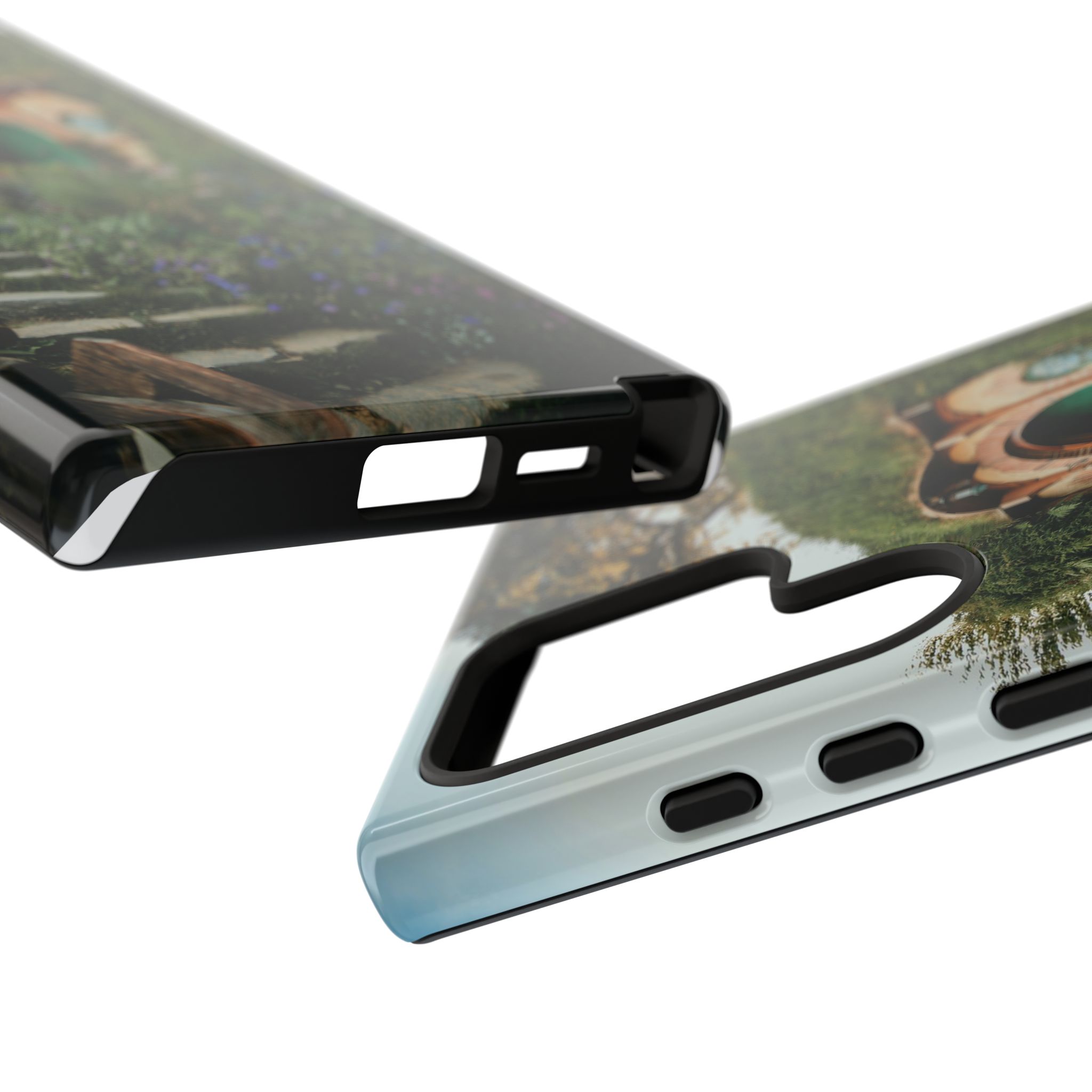 Cottagecore Hobbit Tough Case - Botanical-Pathway Rustic-Charm - Image 99