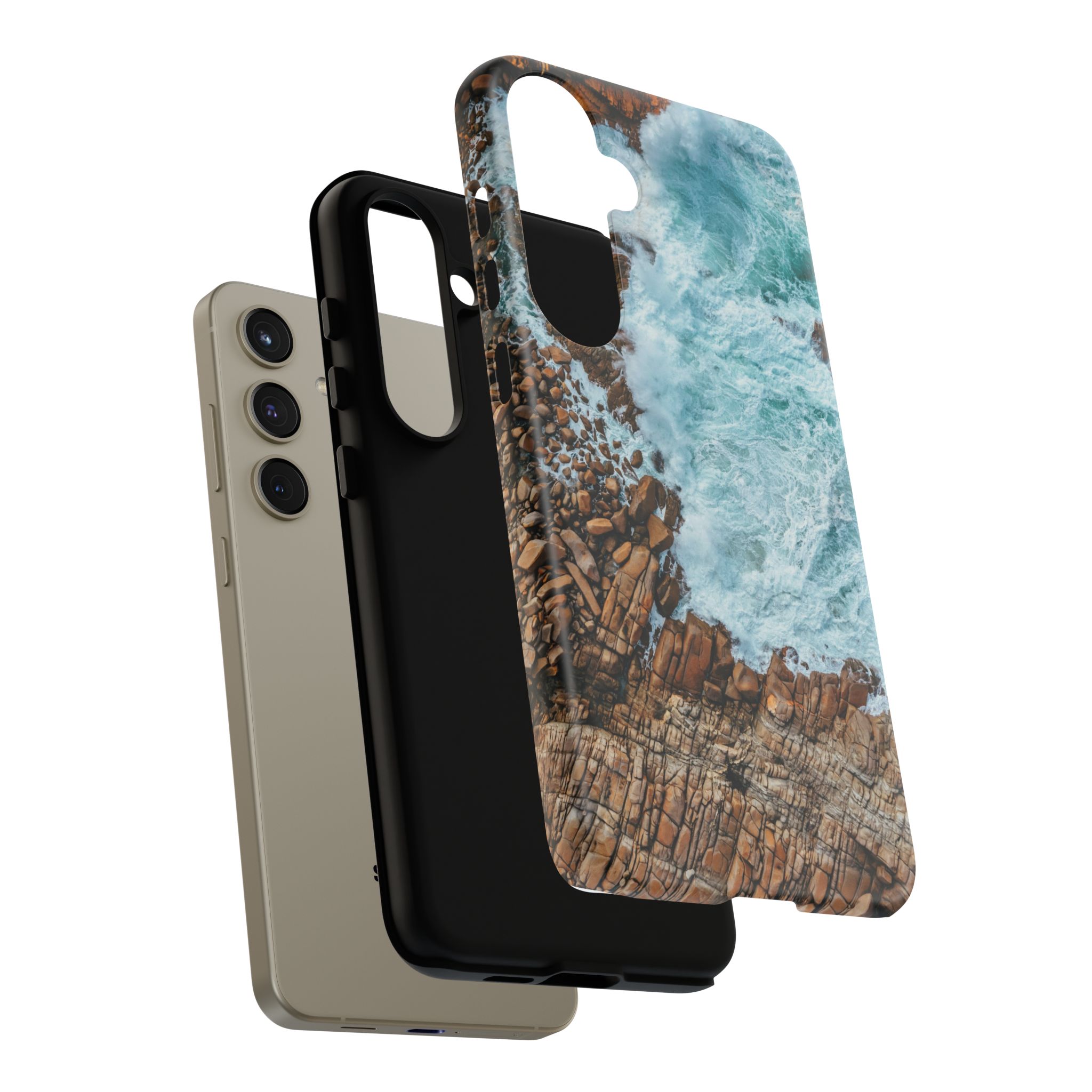 Coastal-Nautilus Tough Cases - Scandinavian-Rustic Shoreline - Image 96