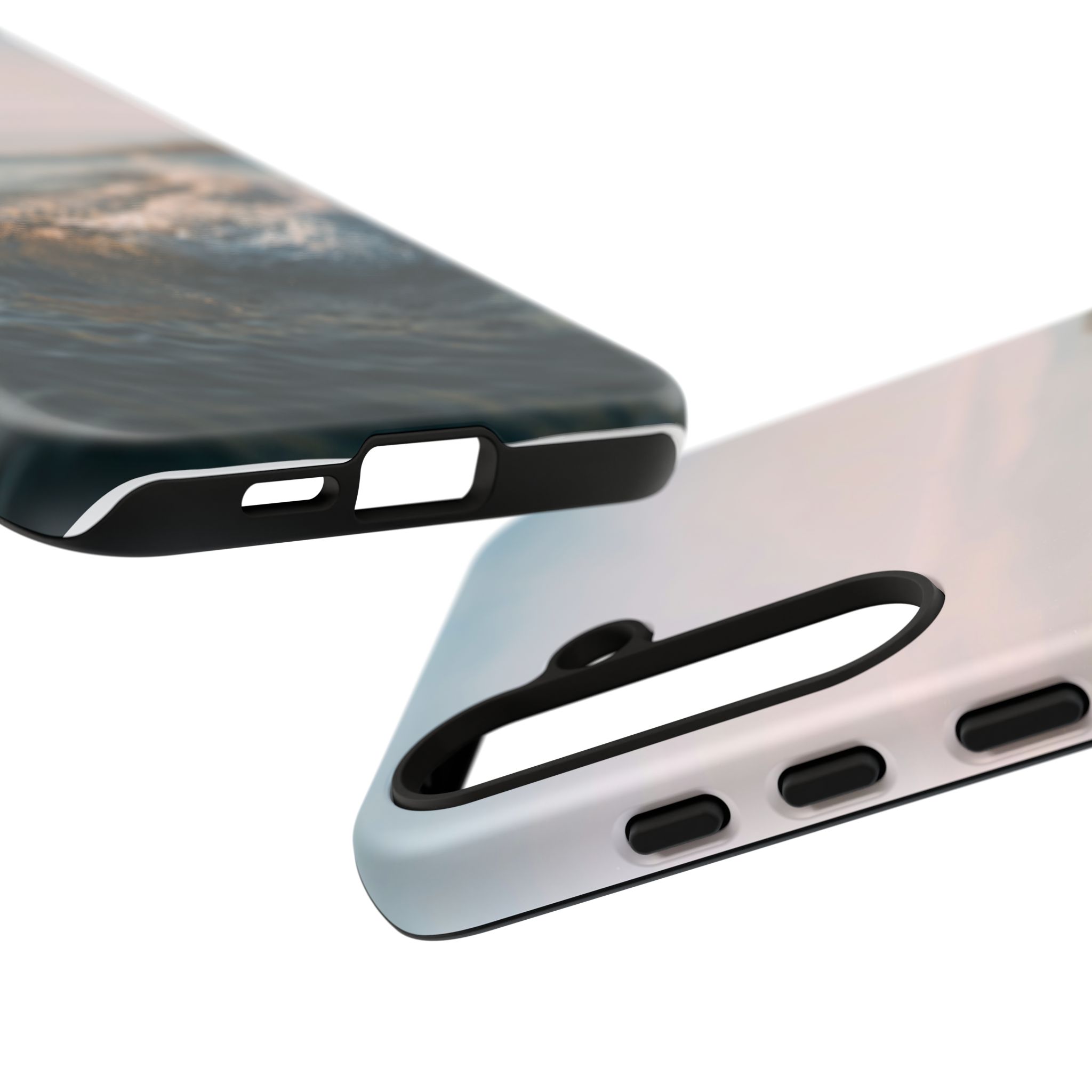 Coastal Wave Tough Cases - Scandinavian-Seaside Serenity - Image 95
