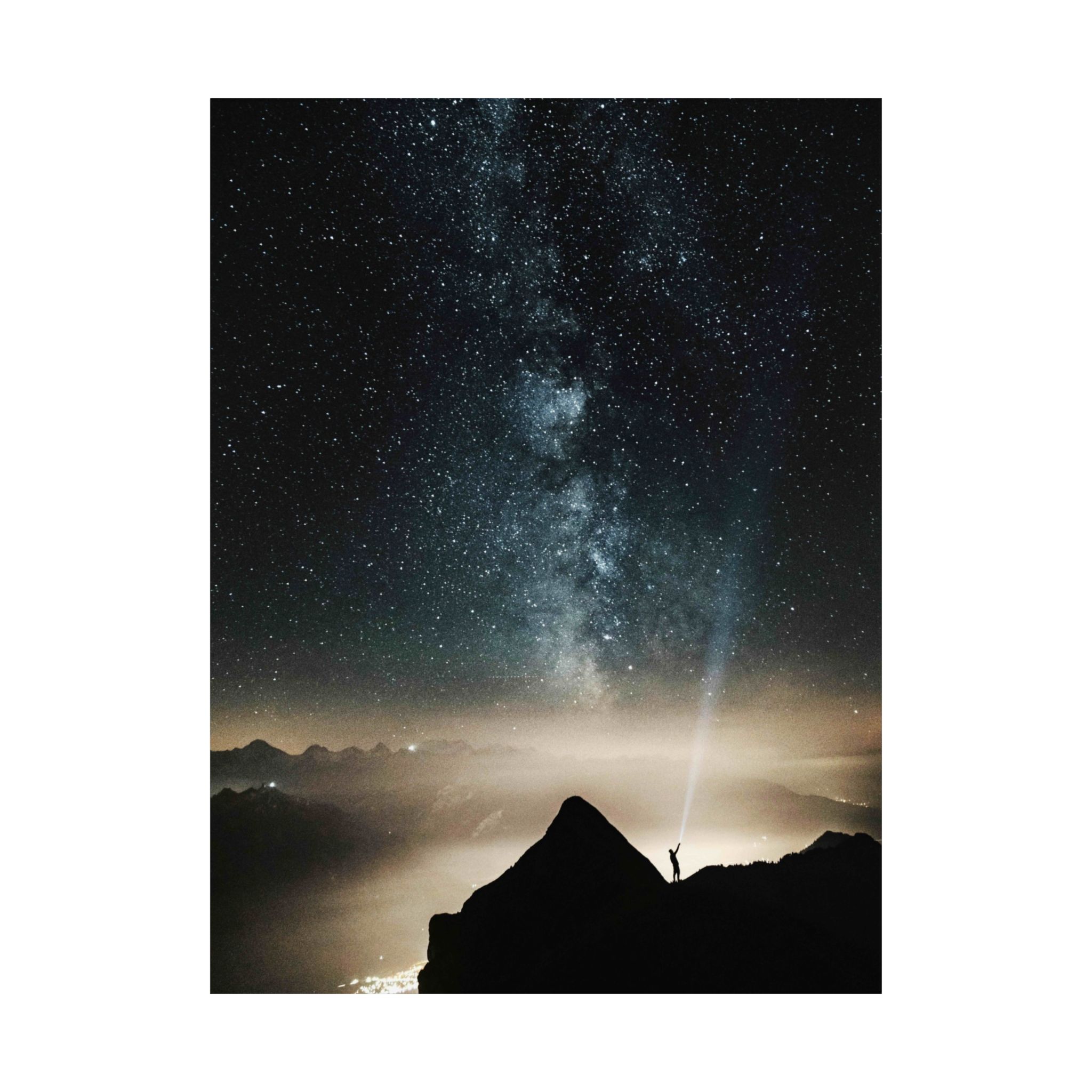 Mystic Galaxy Matte Vertical Poster - Nocturnal-Starlight Exploration - Image 18