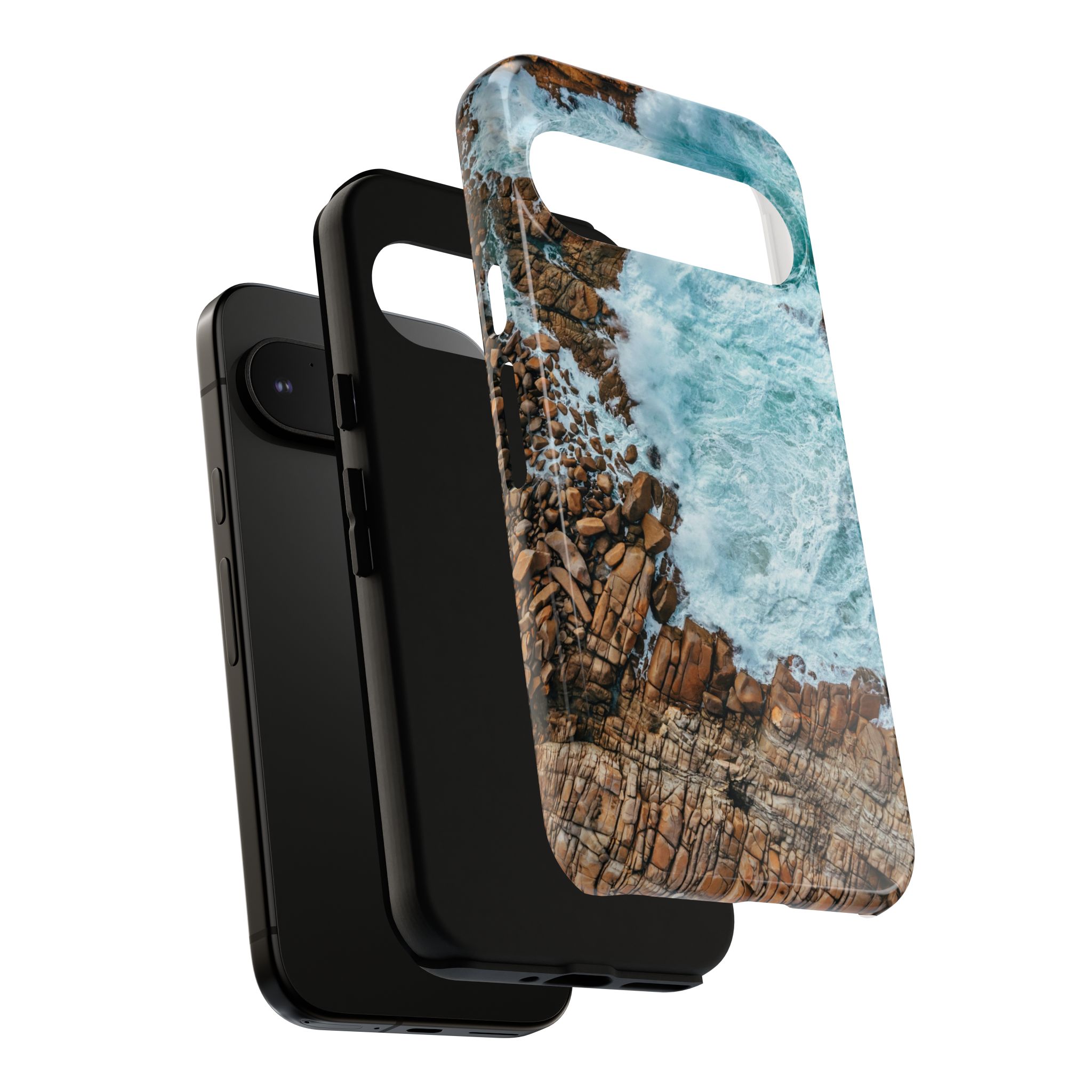 Coastal-Nautilus Tough Cases - Scandinavian-Rustic Shoreline - Image 161