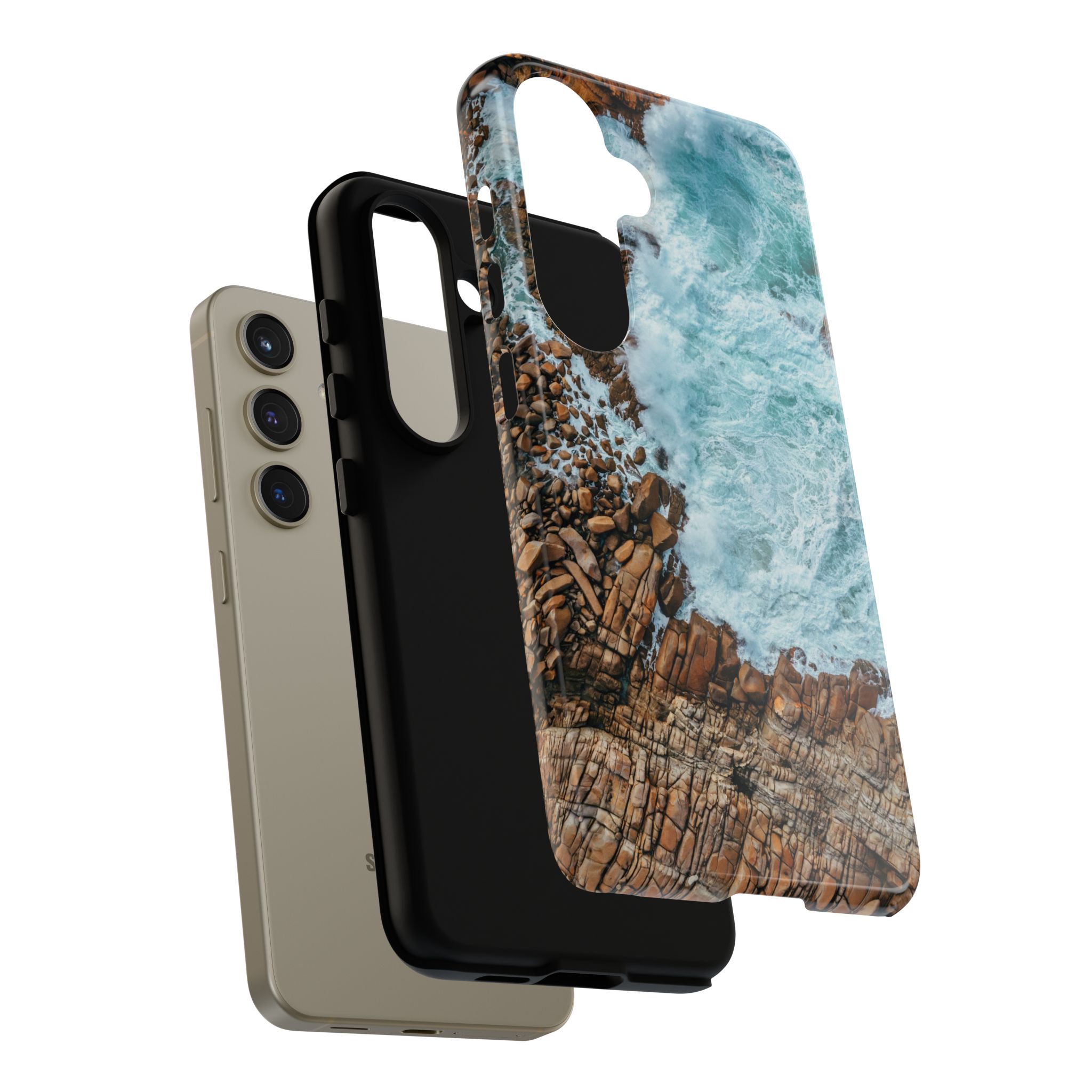 Coastal-Nautilus Tough Cases - Scandinavian-Rustic Shoreline - Image 84