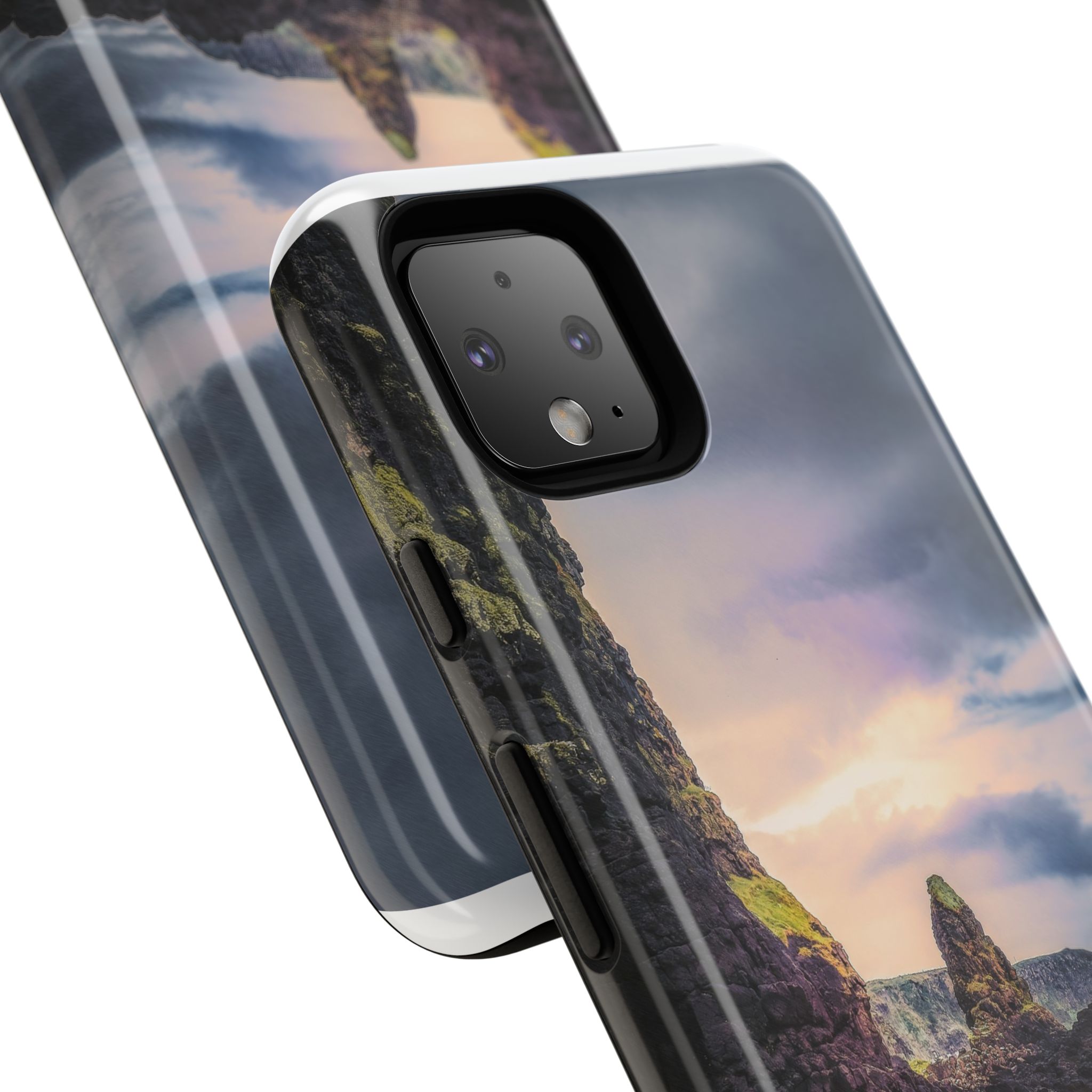 Mystic Cliff Tough Cases - Scandinavian-Modern Coastal Twilight - Image 208