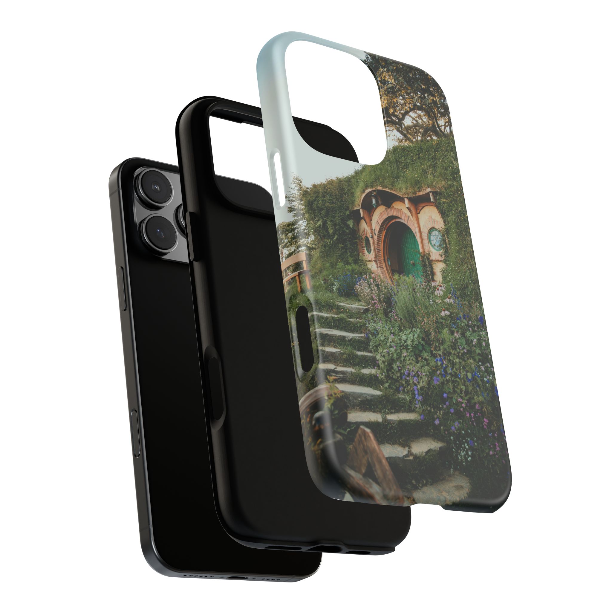 Cottagecore Hobbit Tough Case - Botanical-Pathway Rustic-Charm - Image 151