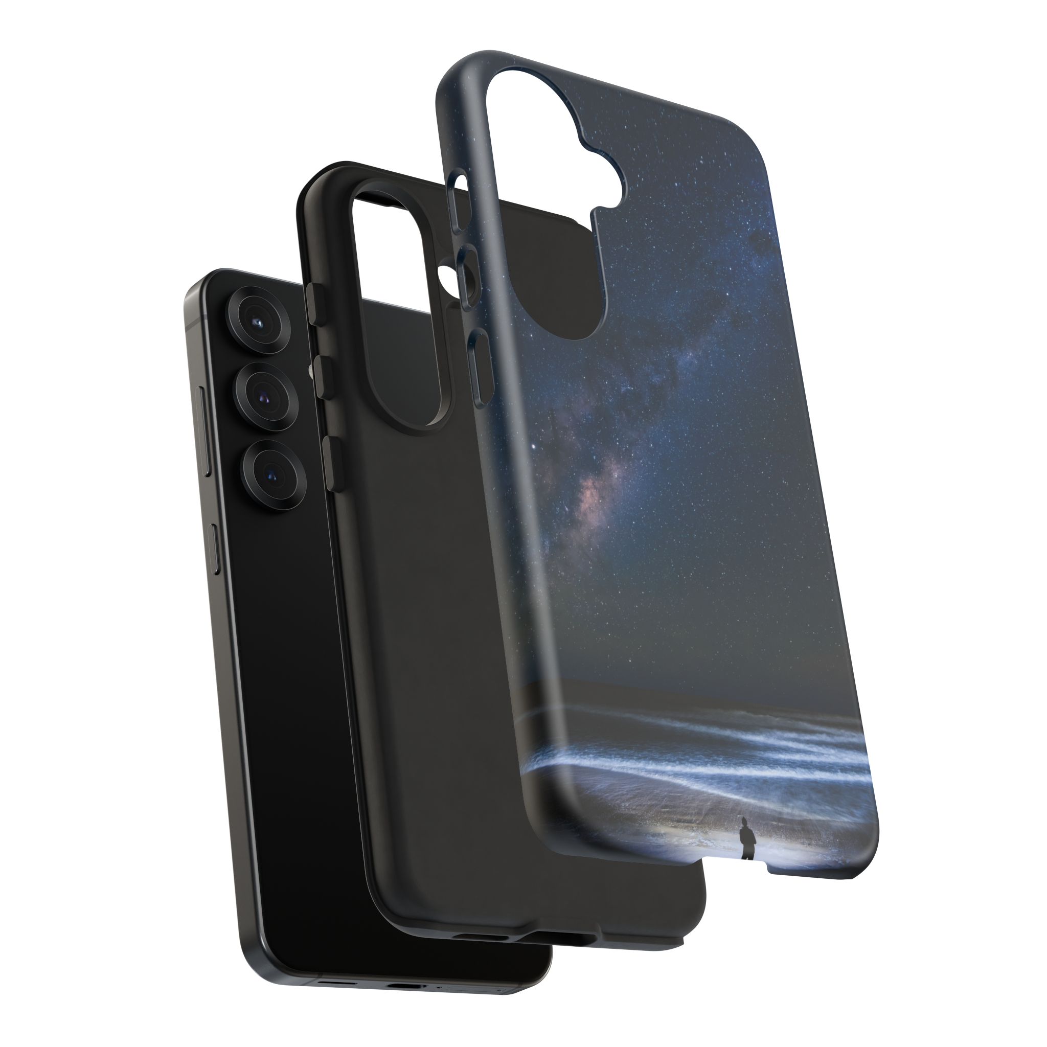 Cosmic Ocean Tough Cases - Starry-Night Horizon Glow - Image 250