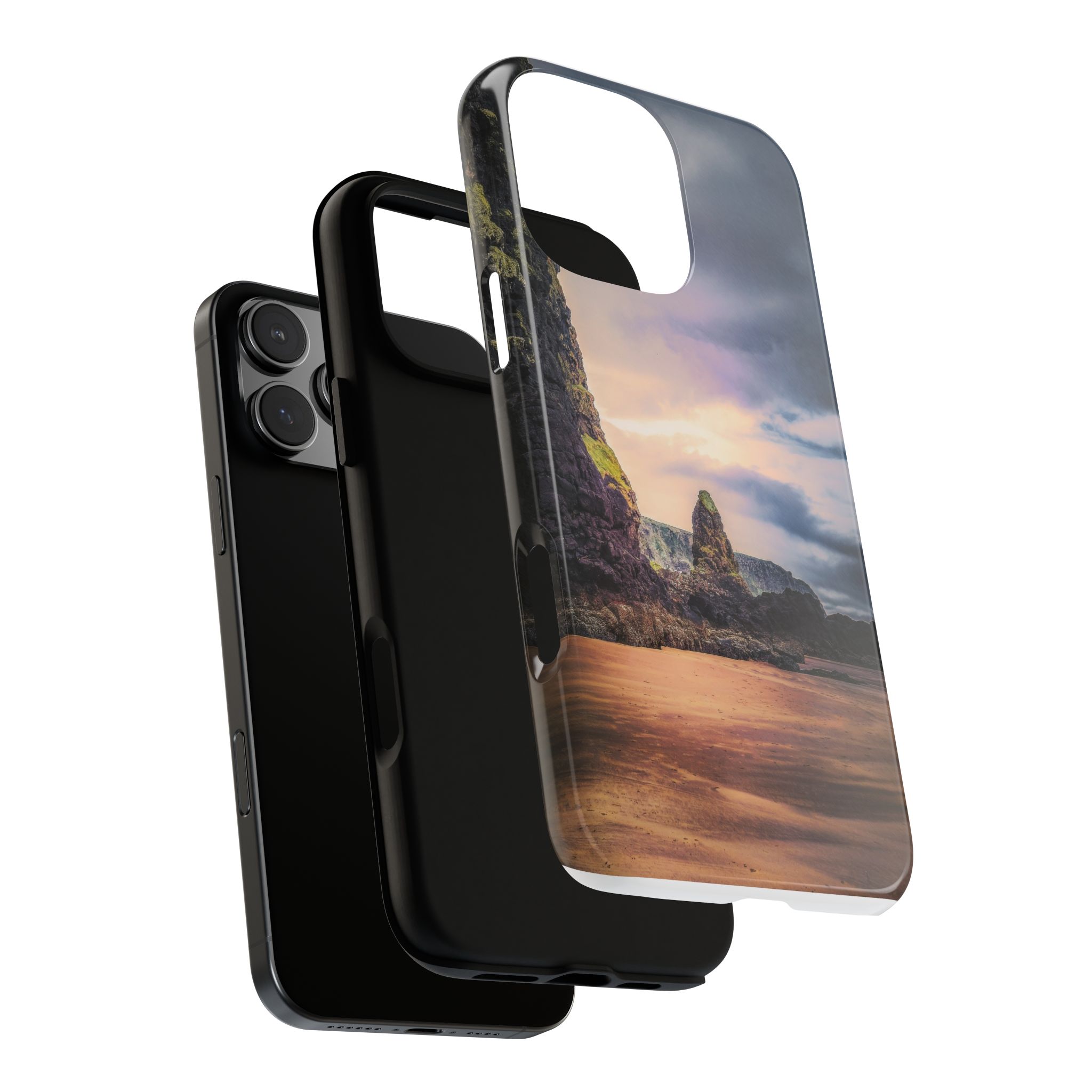 Mystic Cliff Tough Cases - Scandinavian-Modern Coastal Twilight - Image 147