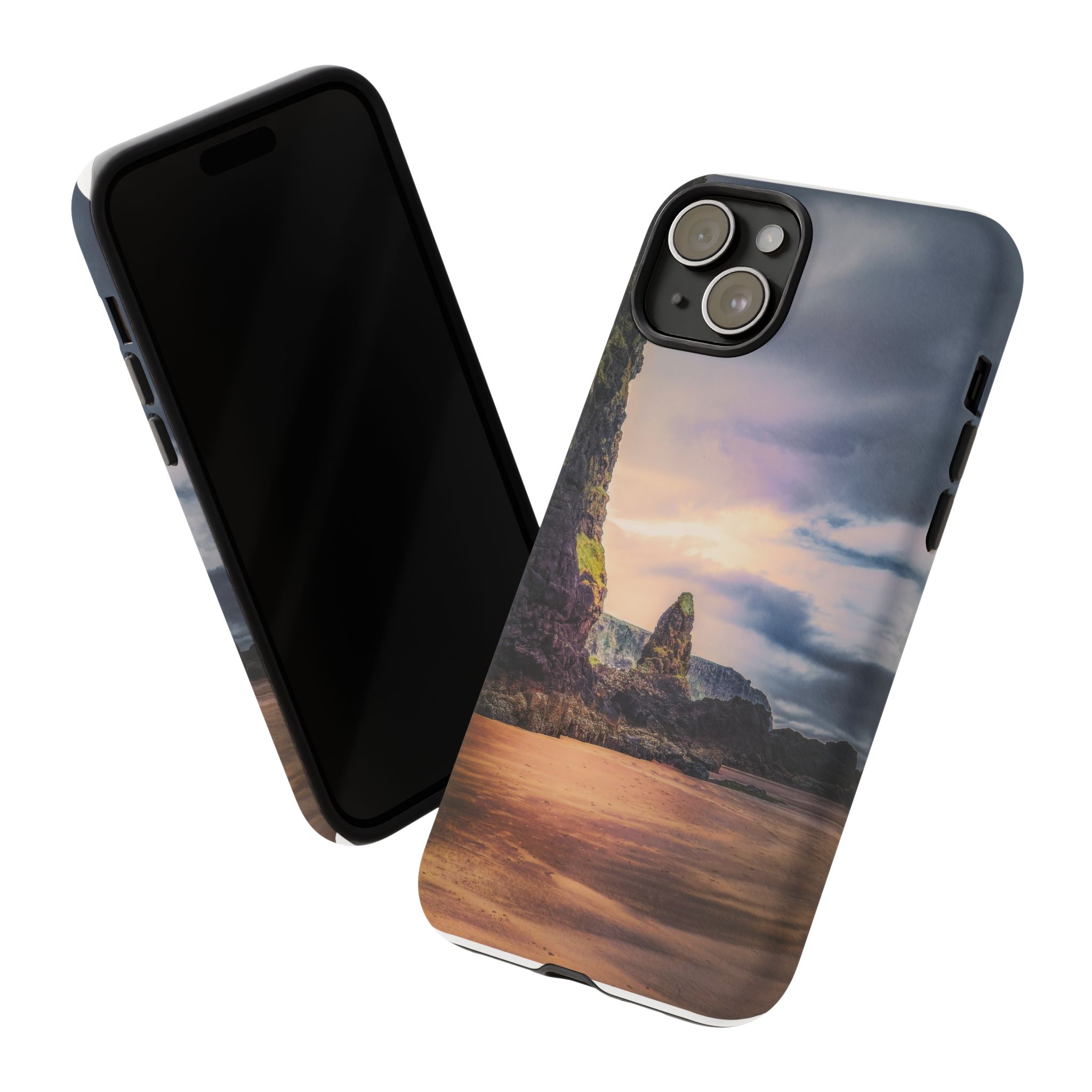 Mystic Cliff Tough Cases - Scandinavian-Modern Coastal Twilight - Image 67