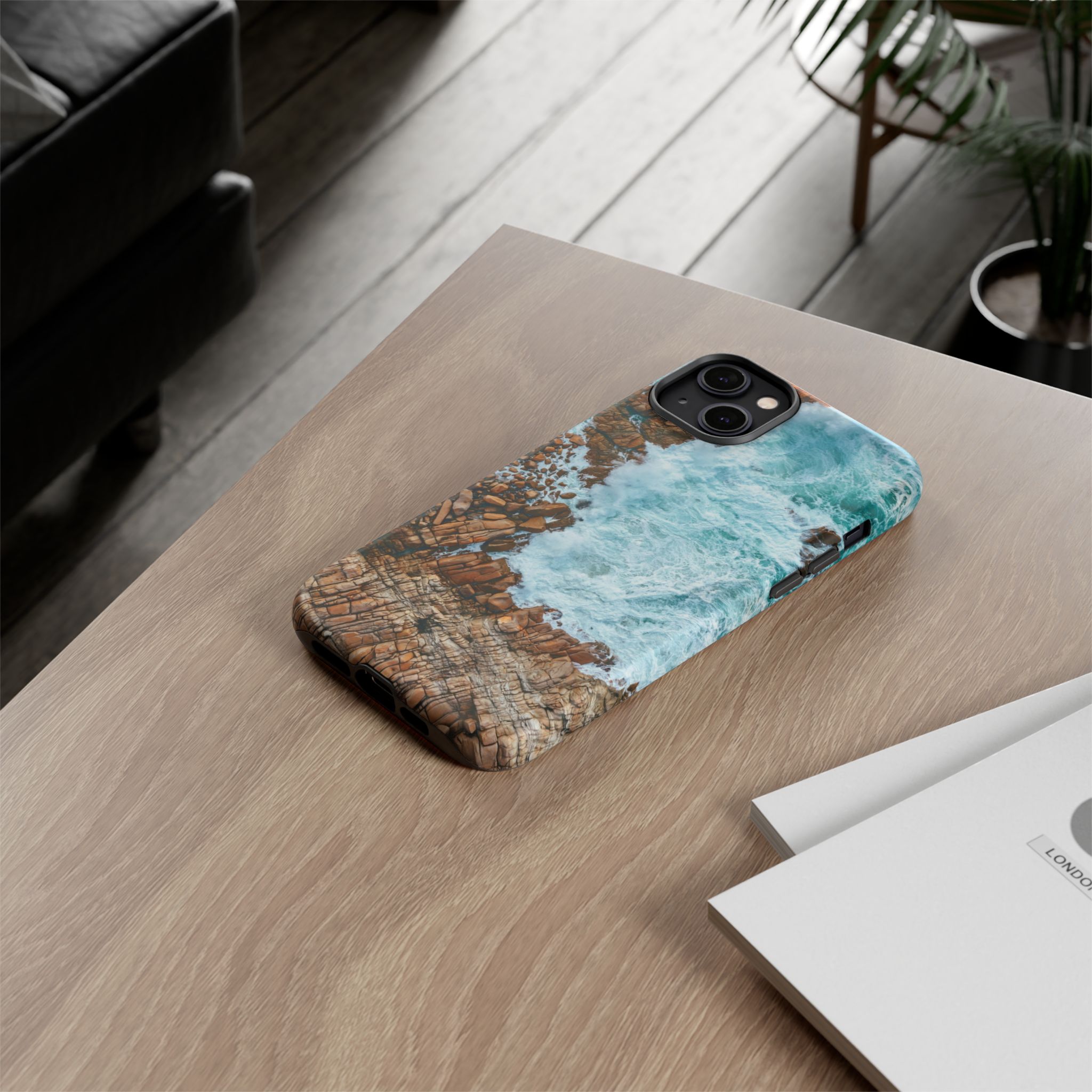 Coastal-Nautilus Tough Cases - Scandinavian-Rustic Shoreline - Image 8