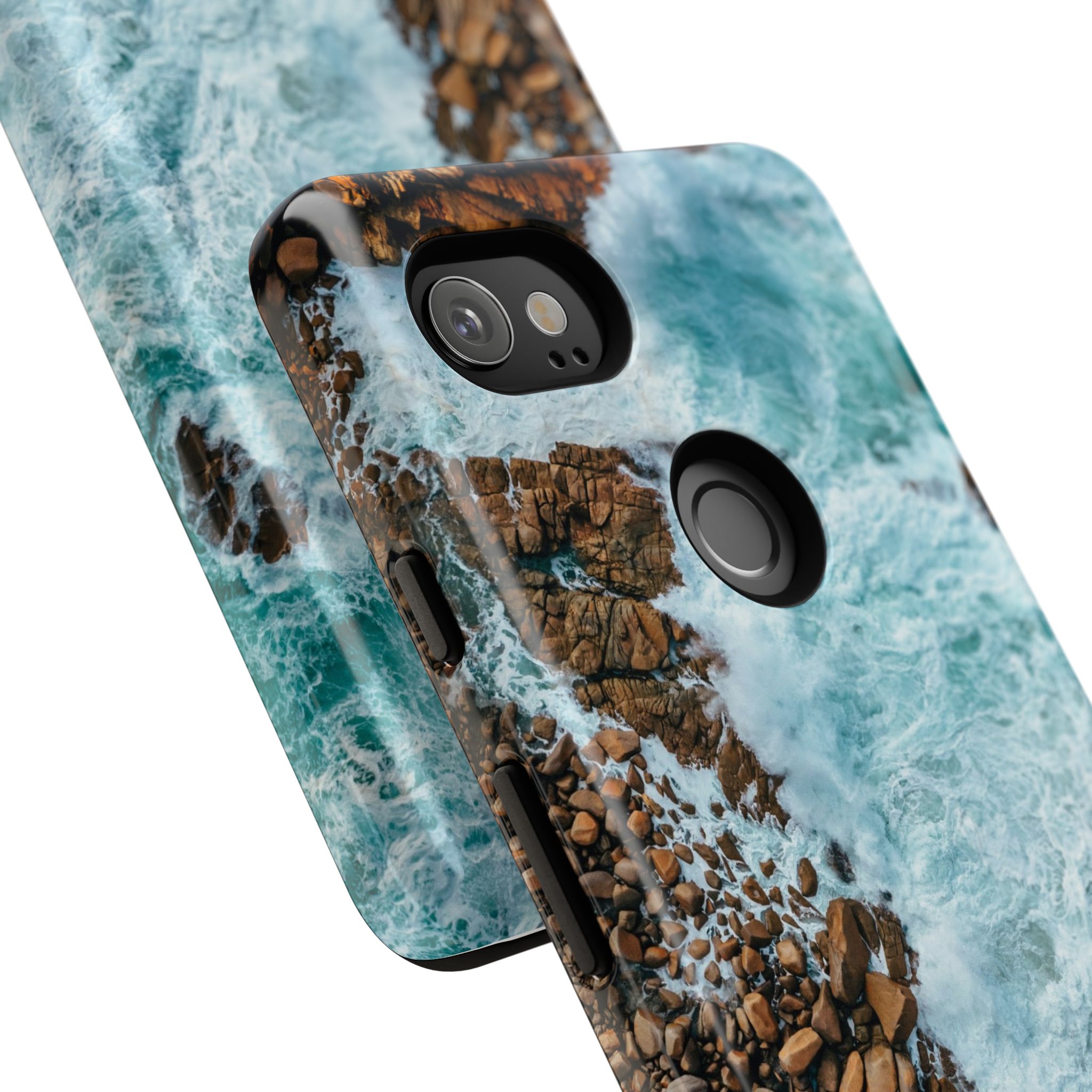 Coastal-Nautilus Tough Cases - Scandinavian-Rustic Shoreline - Image 178
