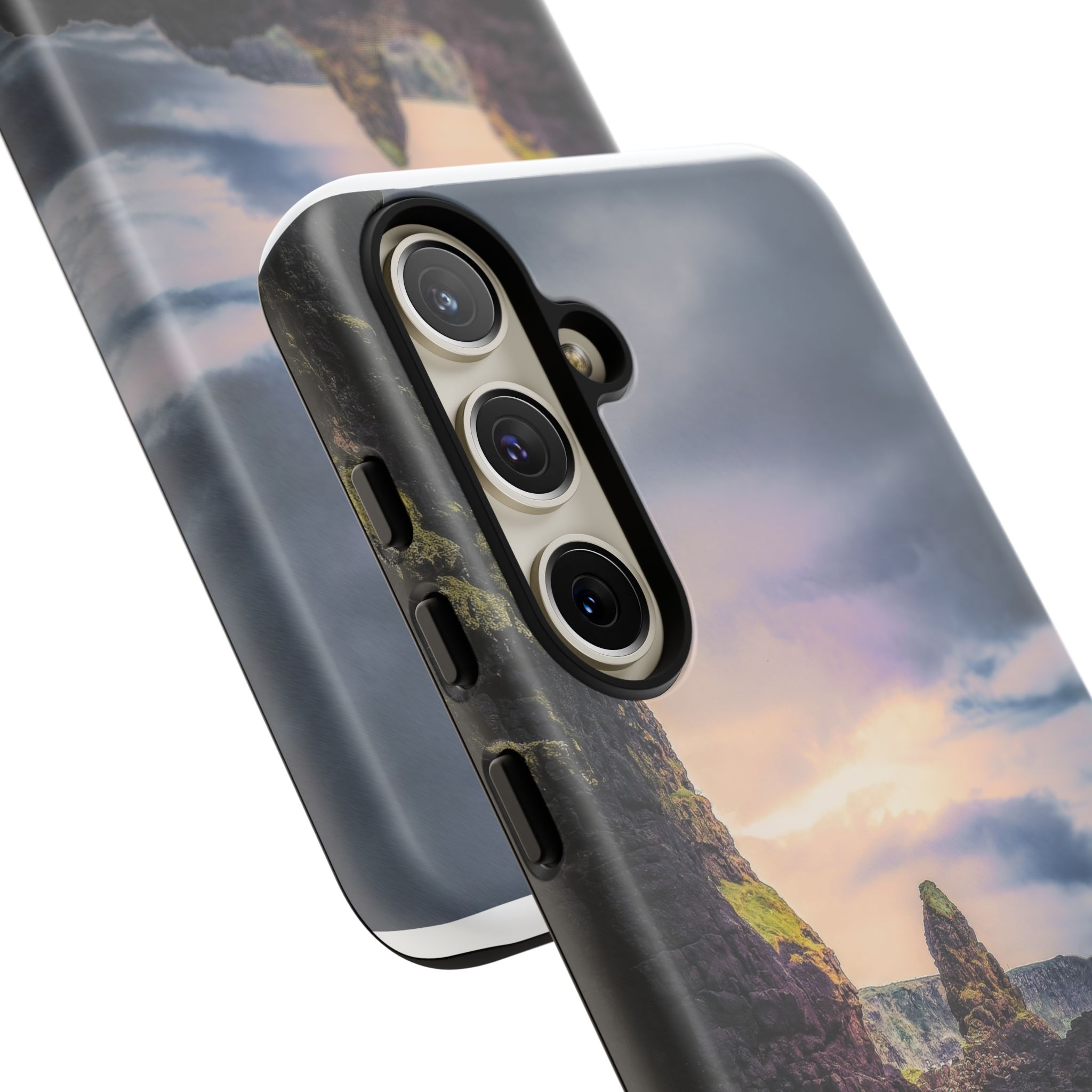Mystic Cliff Tough Cases - Scandinavian-Modern Coastal Twilight - Image 94