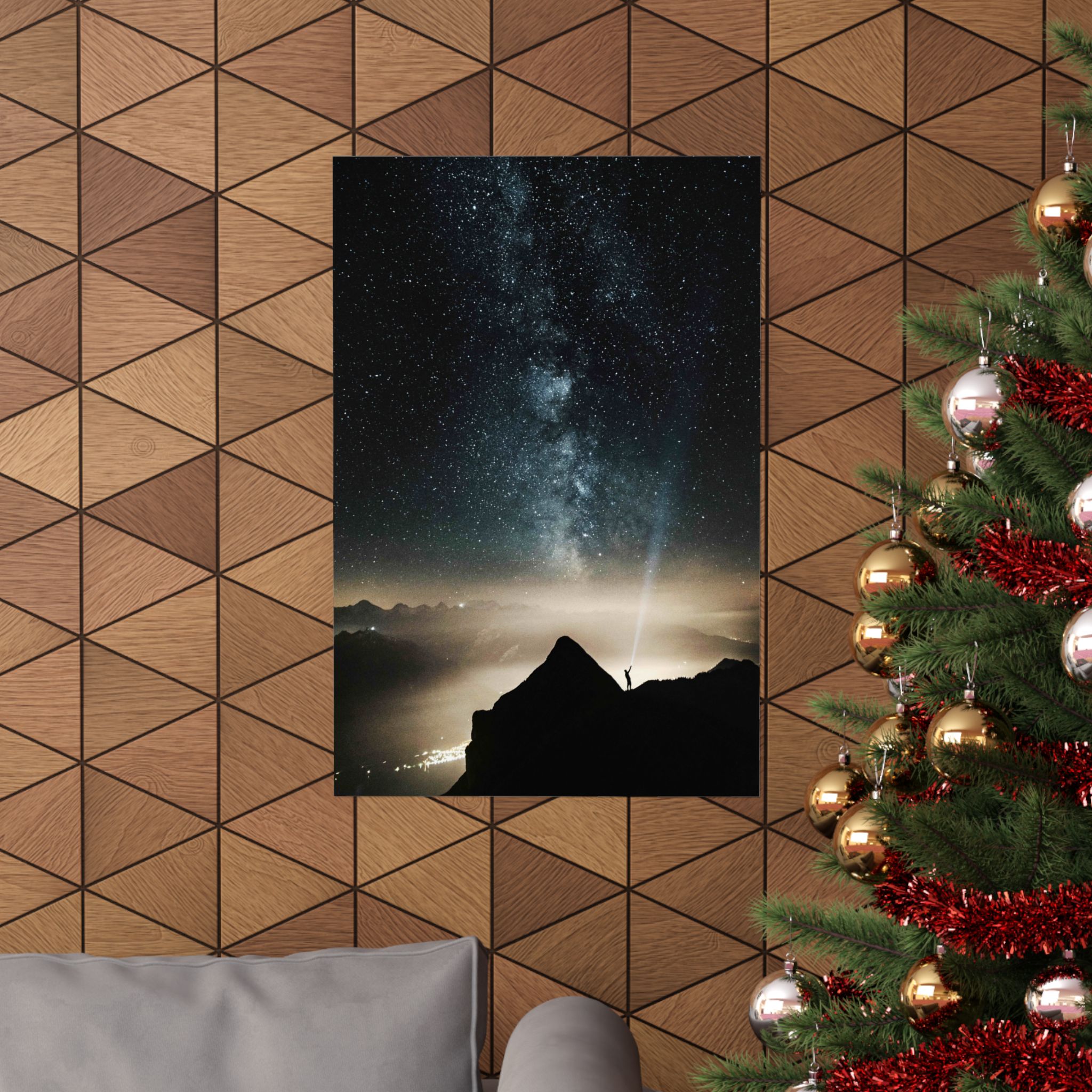 Mystic Galaxy Matte Vertical Poster - Nocturnal-Starlight Exploration - Image 24