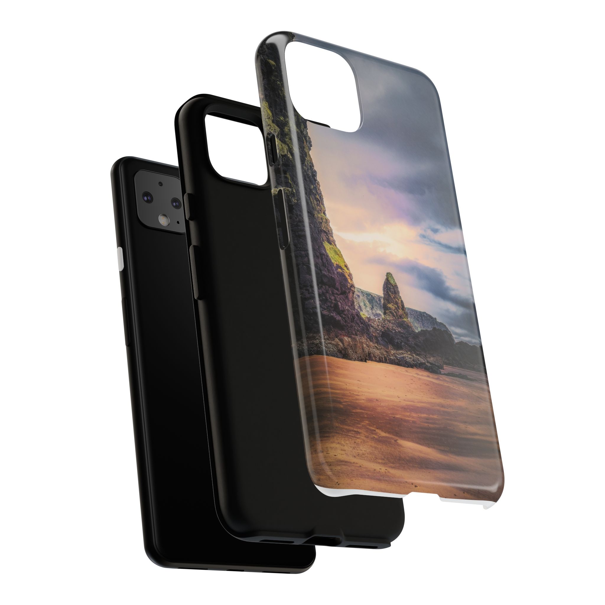 Mystic Cliff Tough Cases - Scandinavian-Modern Coastal Twilight - Image 215