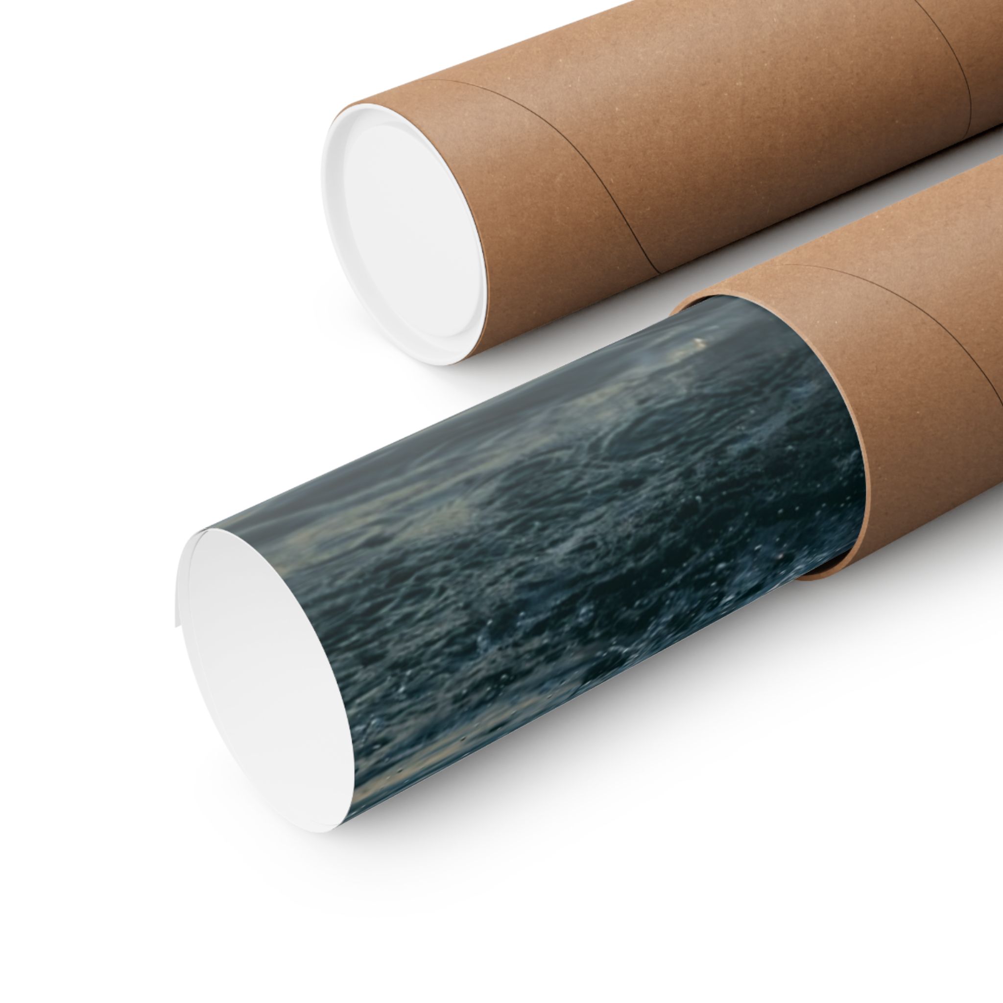 Coastal Wave Matte Vertical Poster - Scandinavian-Seaside Serenity - Image 19