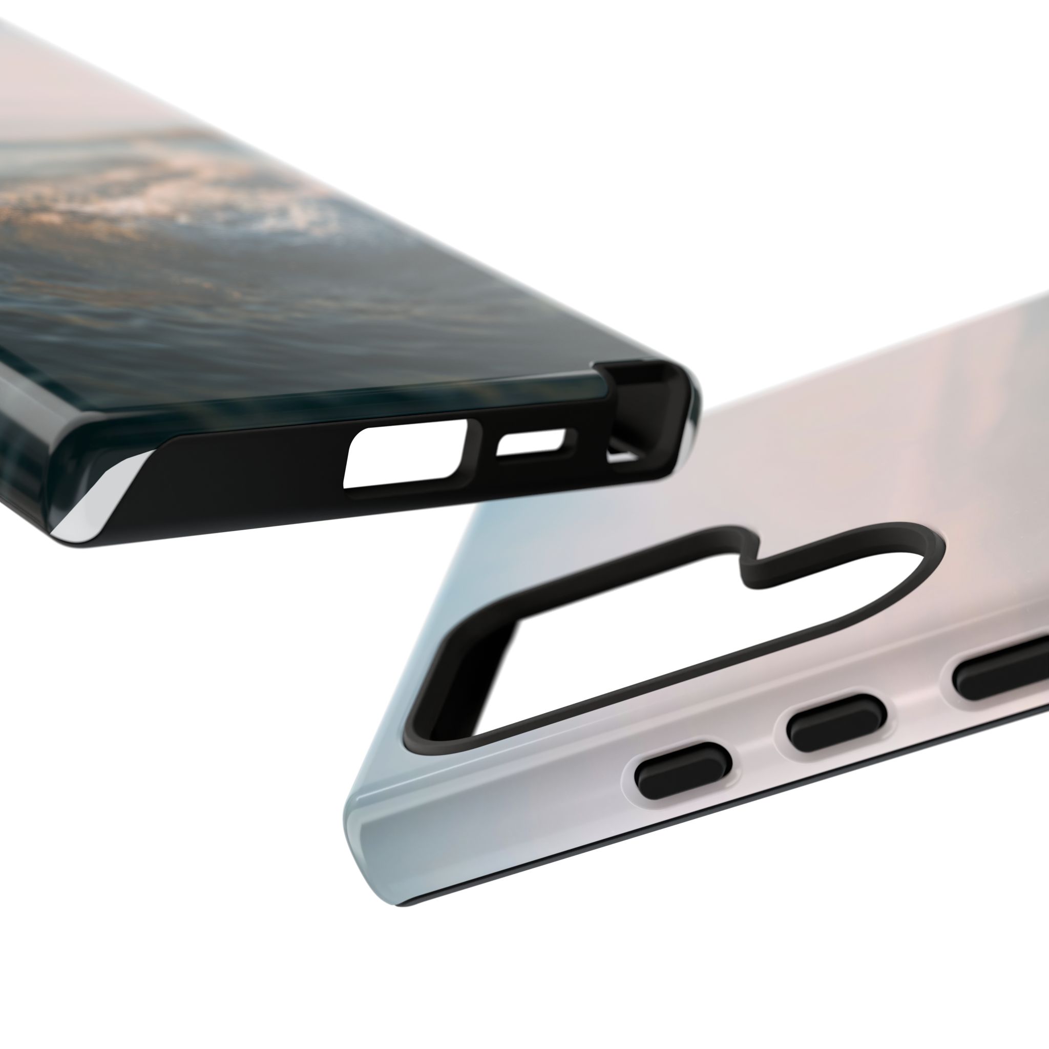 Coastal Wave Tough Cases - Scandinavian-Seaside Serenity - Image 99