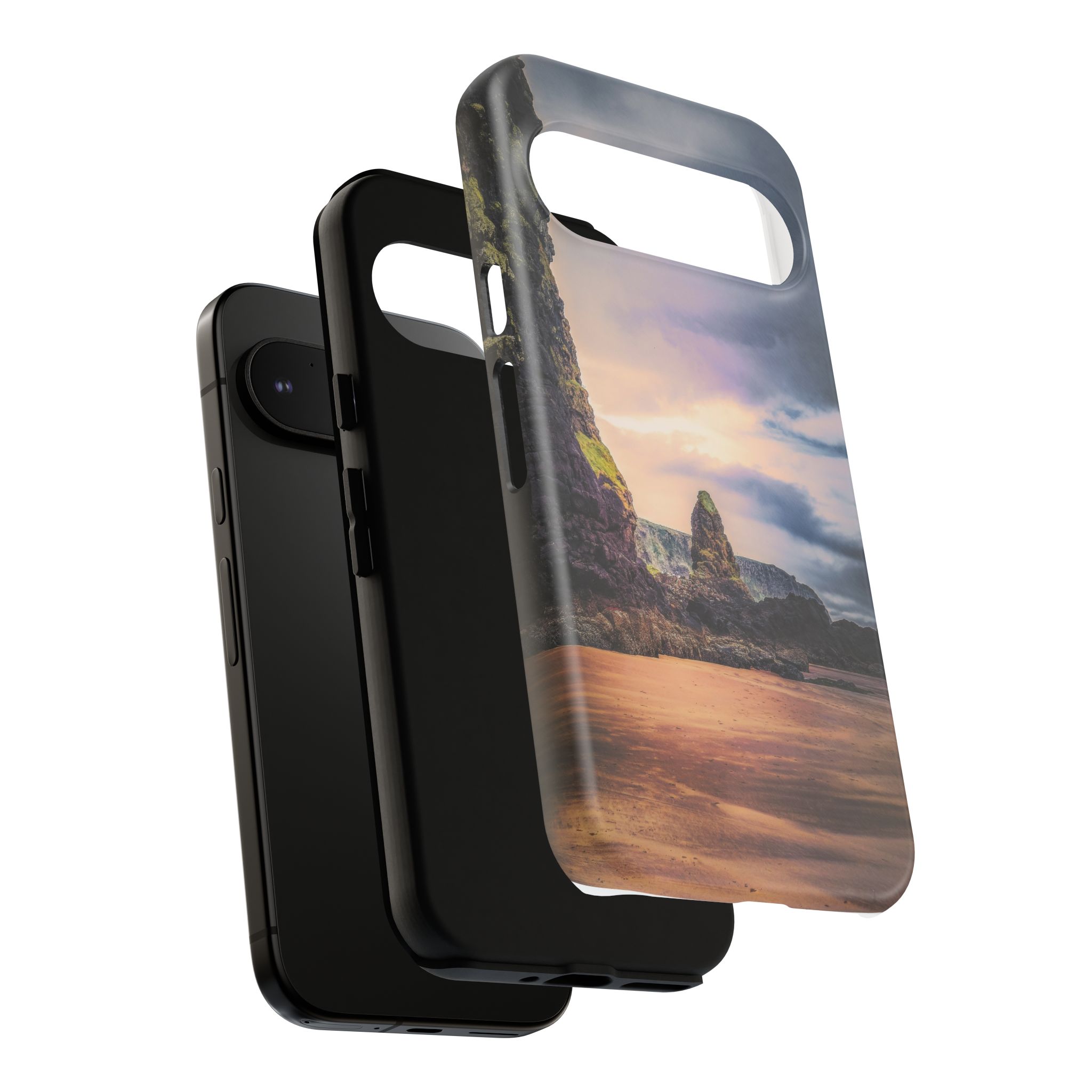 Mystic Cliff Tough Cases - Scandinavian-Modern Coastal Twilight - Image 164
