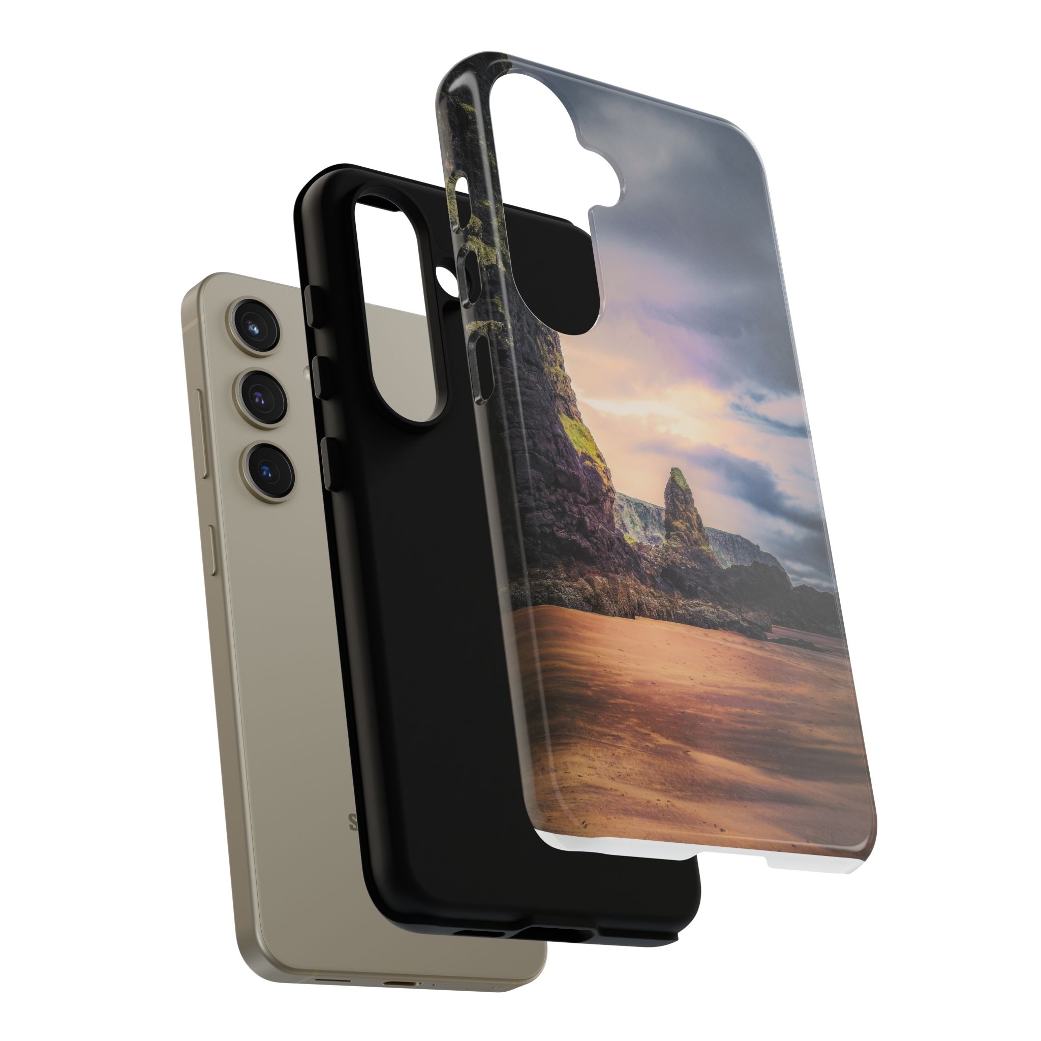 Mystic Cliff Tough Cases - Scandinavian-Modern Coastal Twilight - Image 84