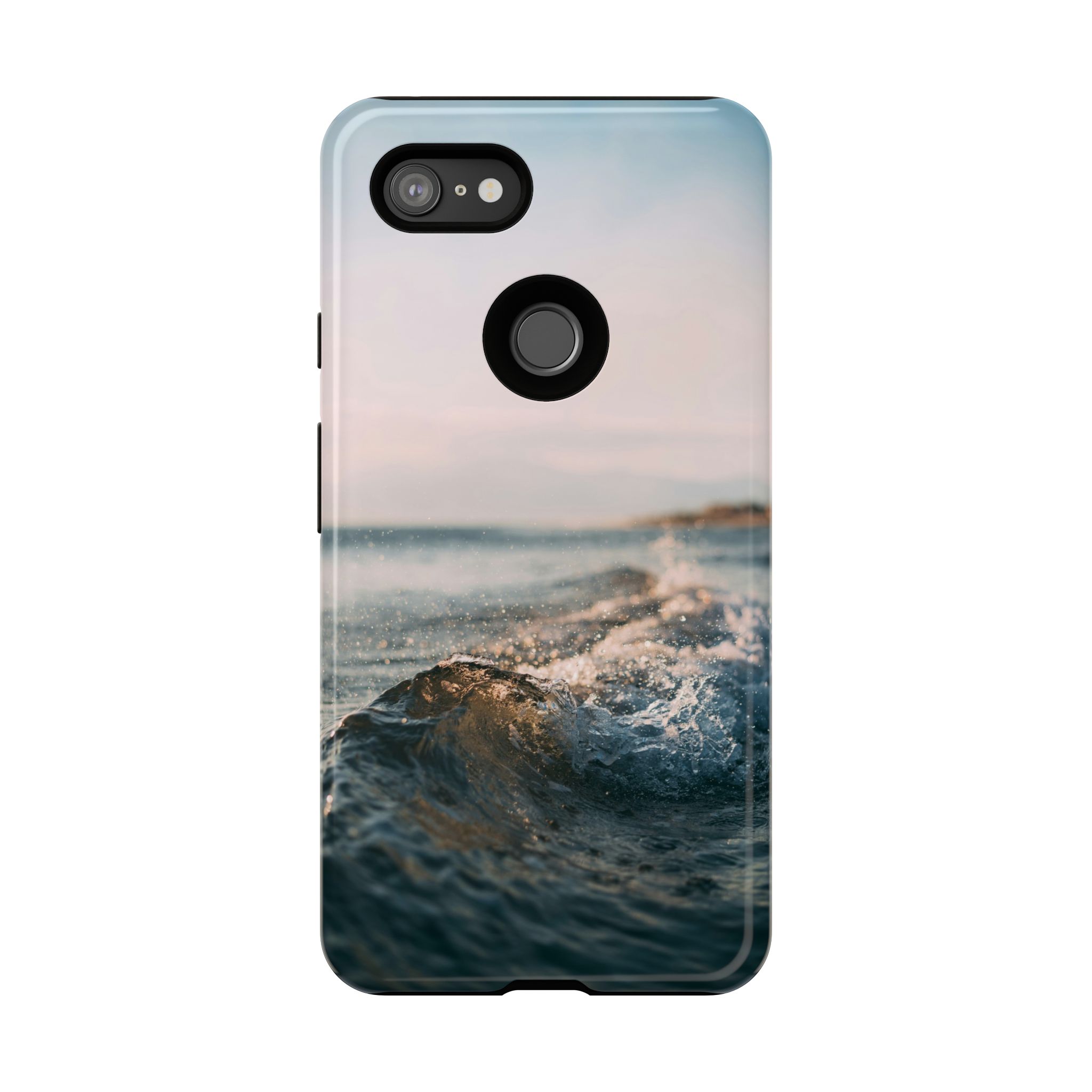 Coastal Wave Tough Cases - Scandinavian-Seaside Serenity - Image 189