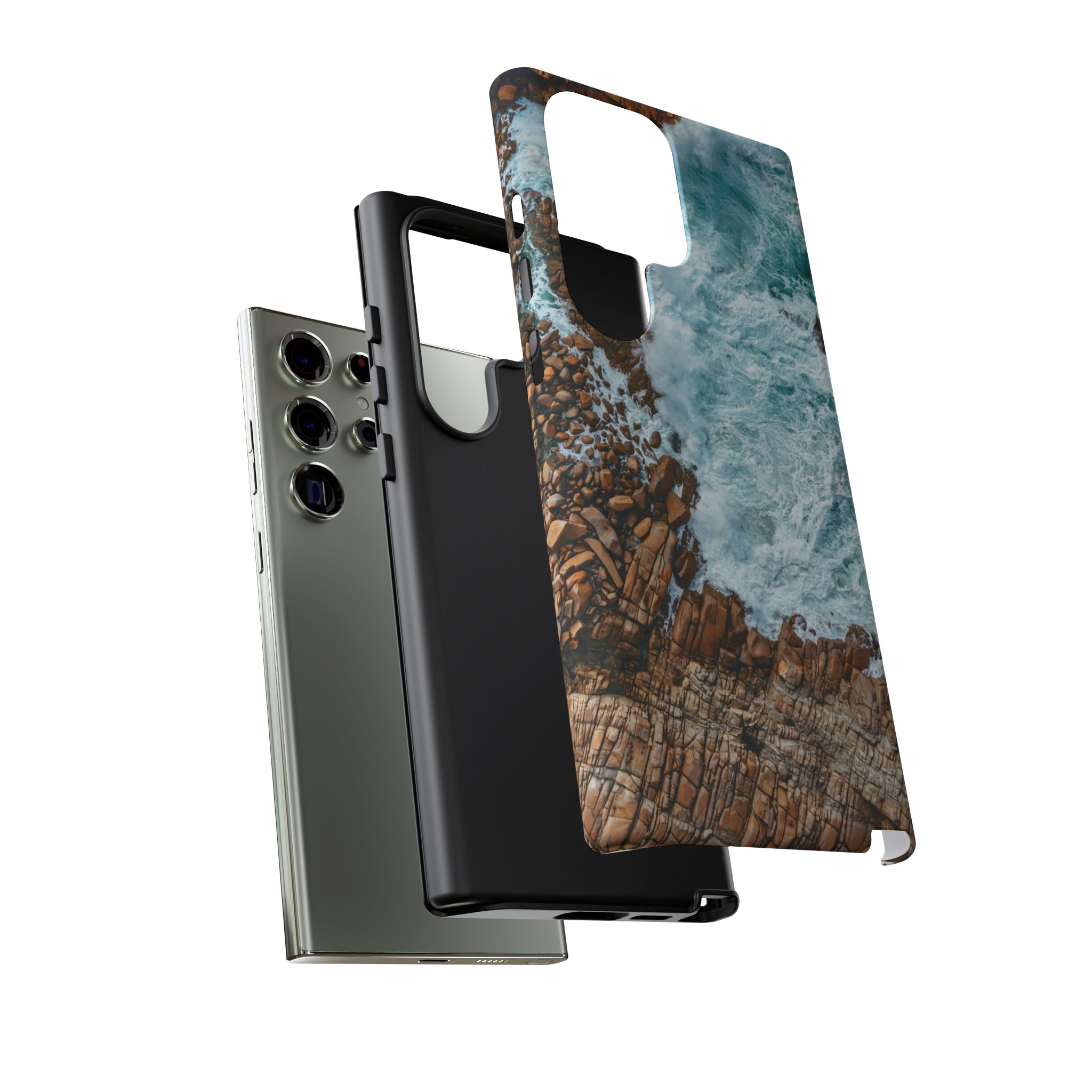 Coastal-Nautilus Tough Cases - Scandinavian-Rustic Shoreline - Image 39