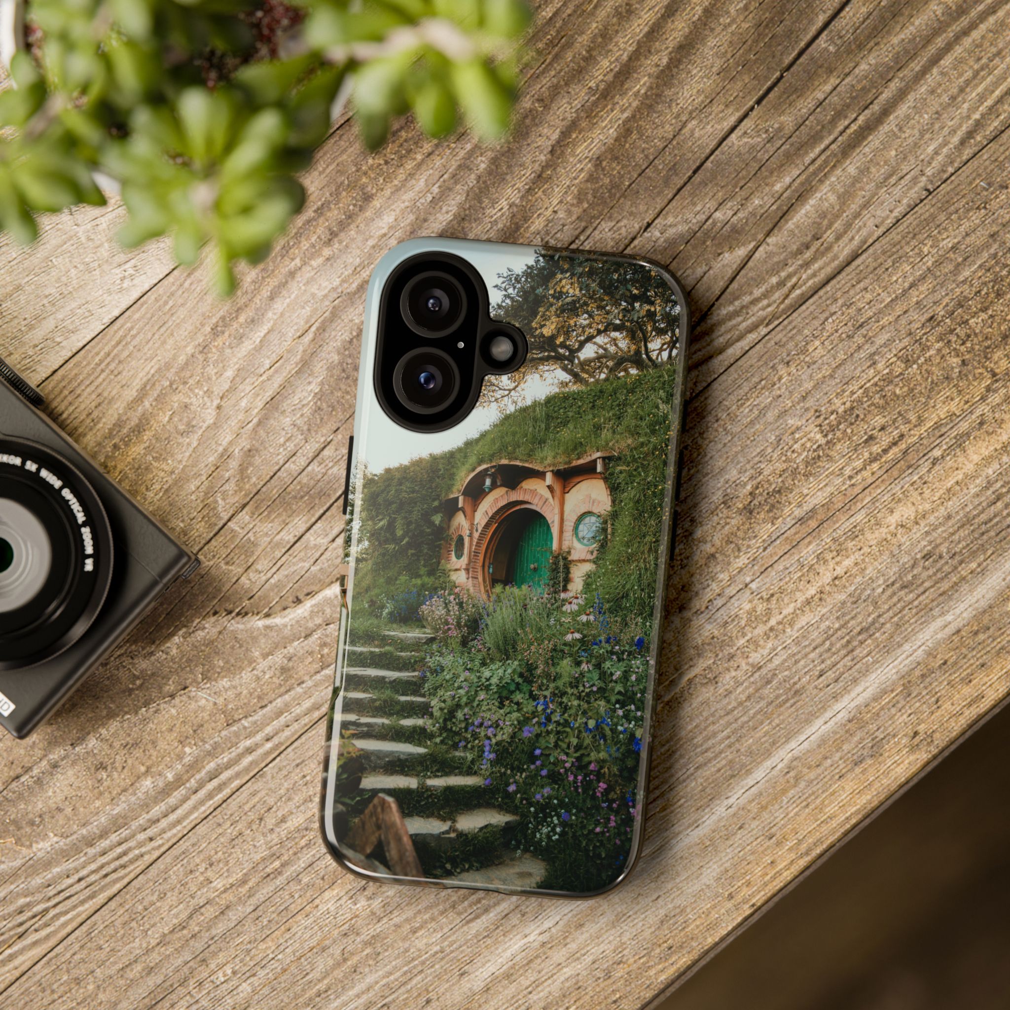 Cottagecore Hobbit Tough Case - Botanical-Pathway Rustic-Charm - Image 124