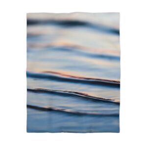 Ethereal Ocean Duvet Cover - Serene-Morning-Light