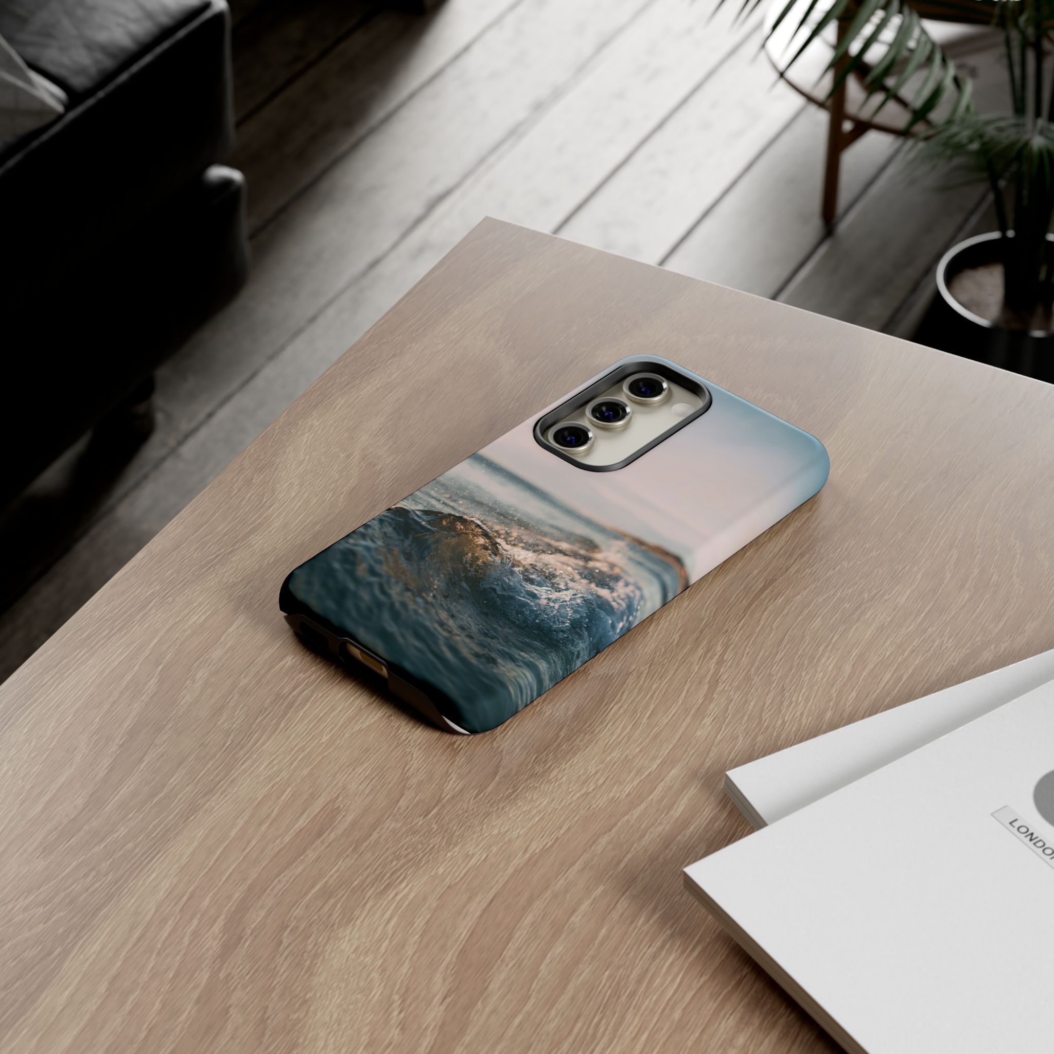 Coastal Wave Tough Cases - Scandinavian-Seaside Serenity - Image 24