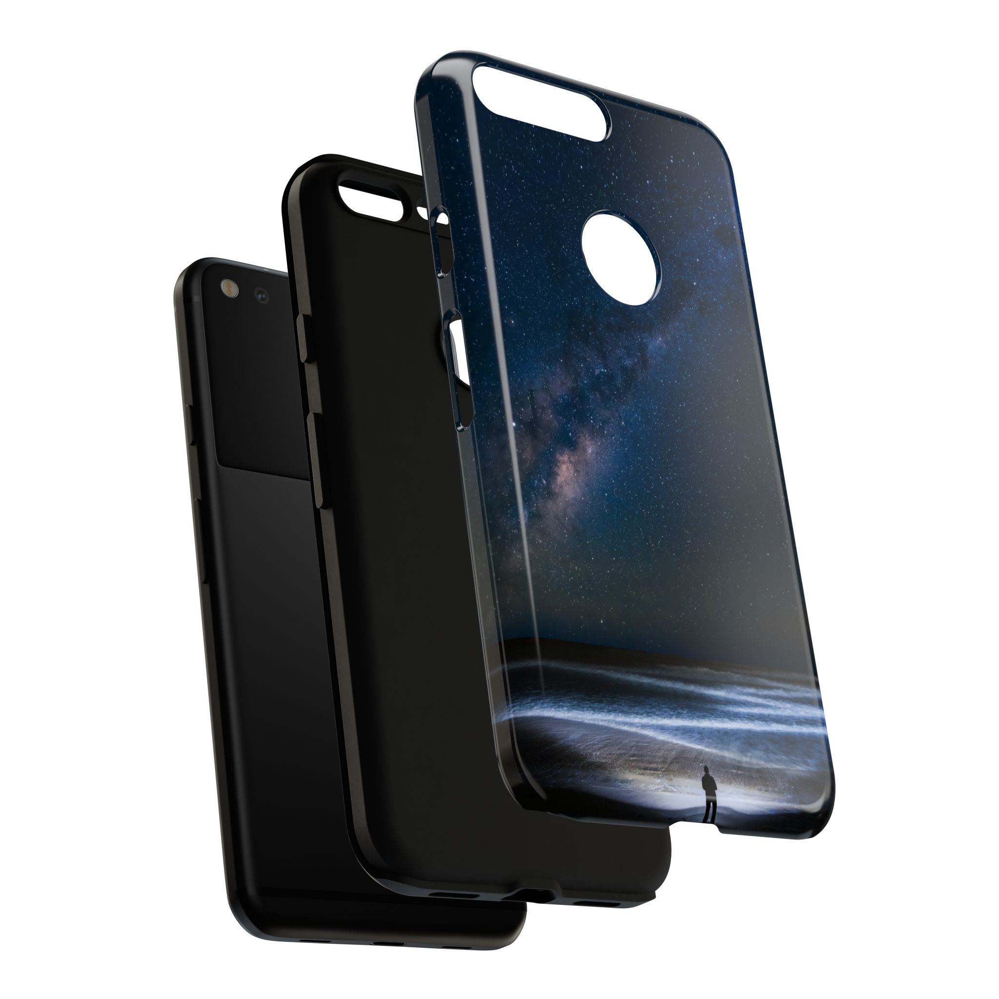 Cosmic Ocean Tough Cases - Starry-Night Horizon Glow - Image 239