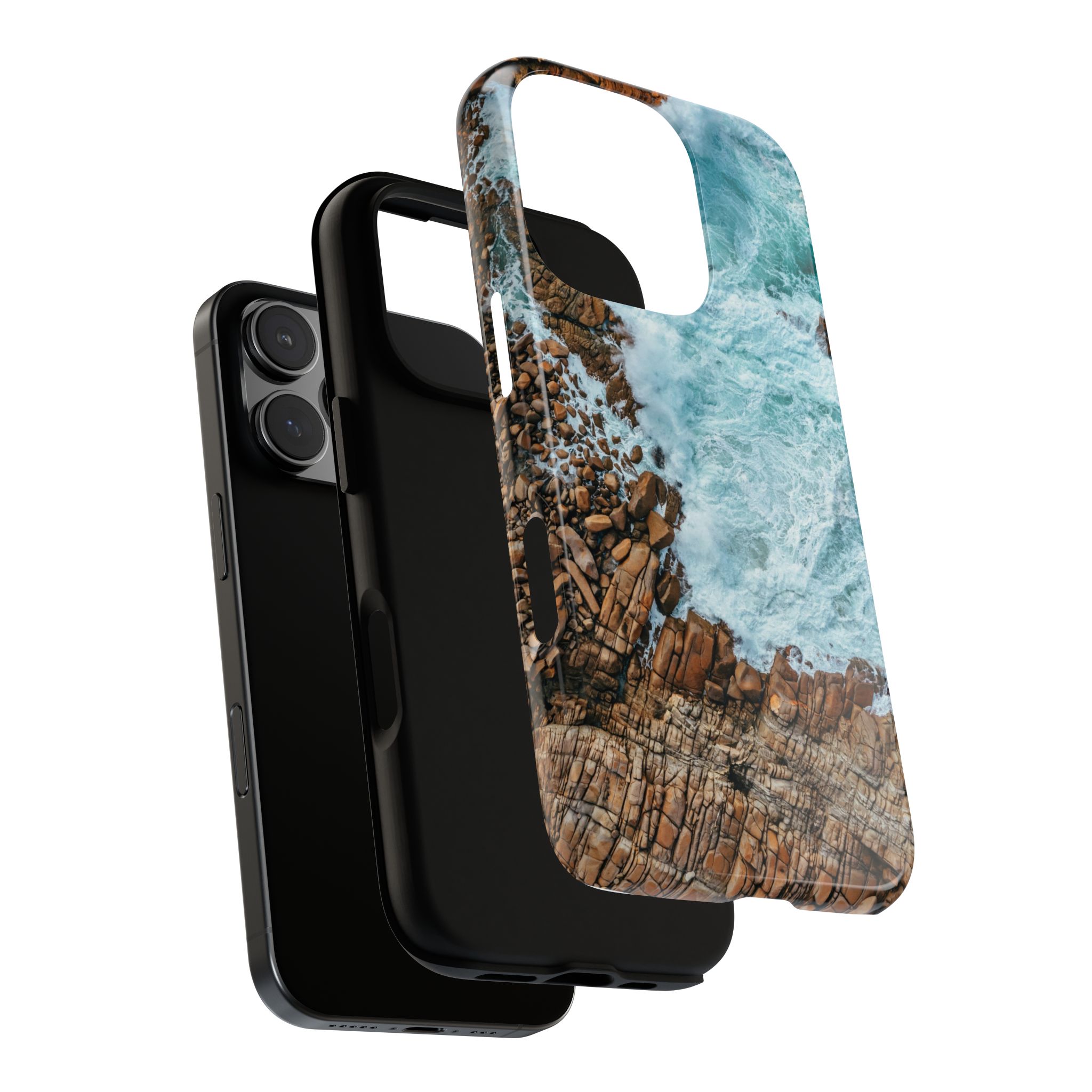 Coastal-Nautilus Tough Cases - Scandinavian-Rustic Shoreline - Image 139