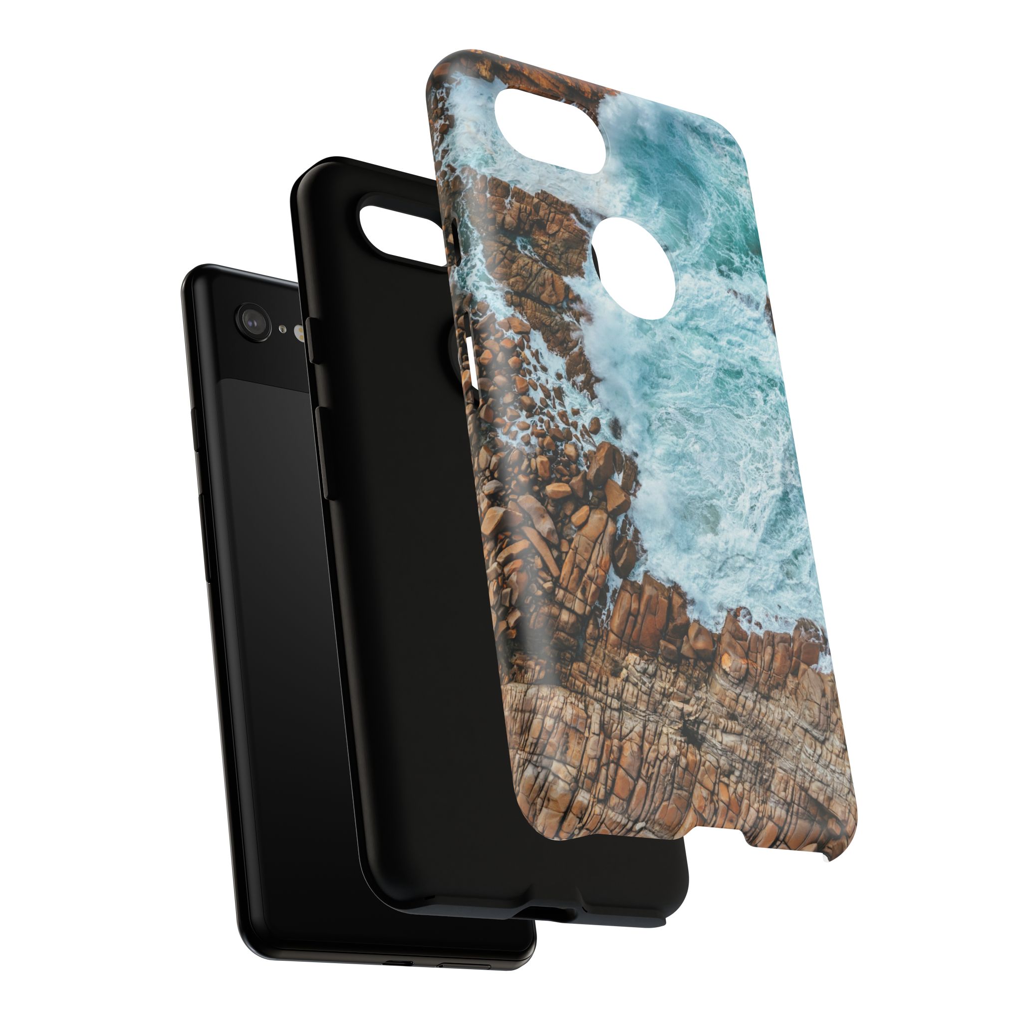 Coastal-Nautilus Tough Cases - Scandinavian-Rustic Shoreline - Image 194