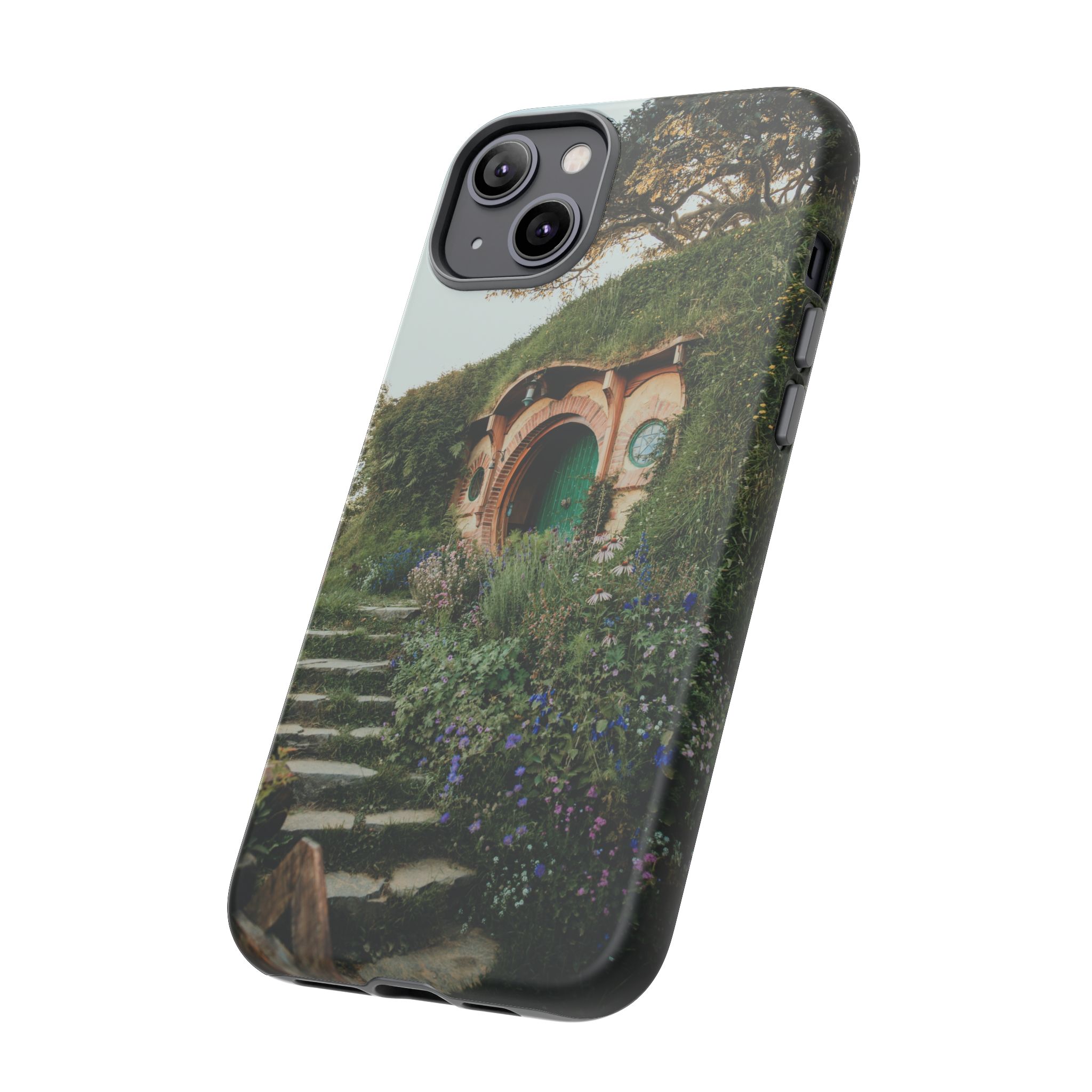Cottagecore Hobbit Tough Case - Botanical-Pathway Rustic-Charm - Image 6