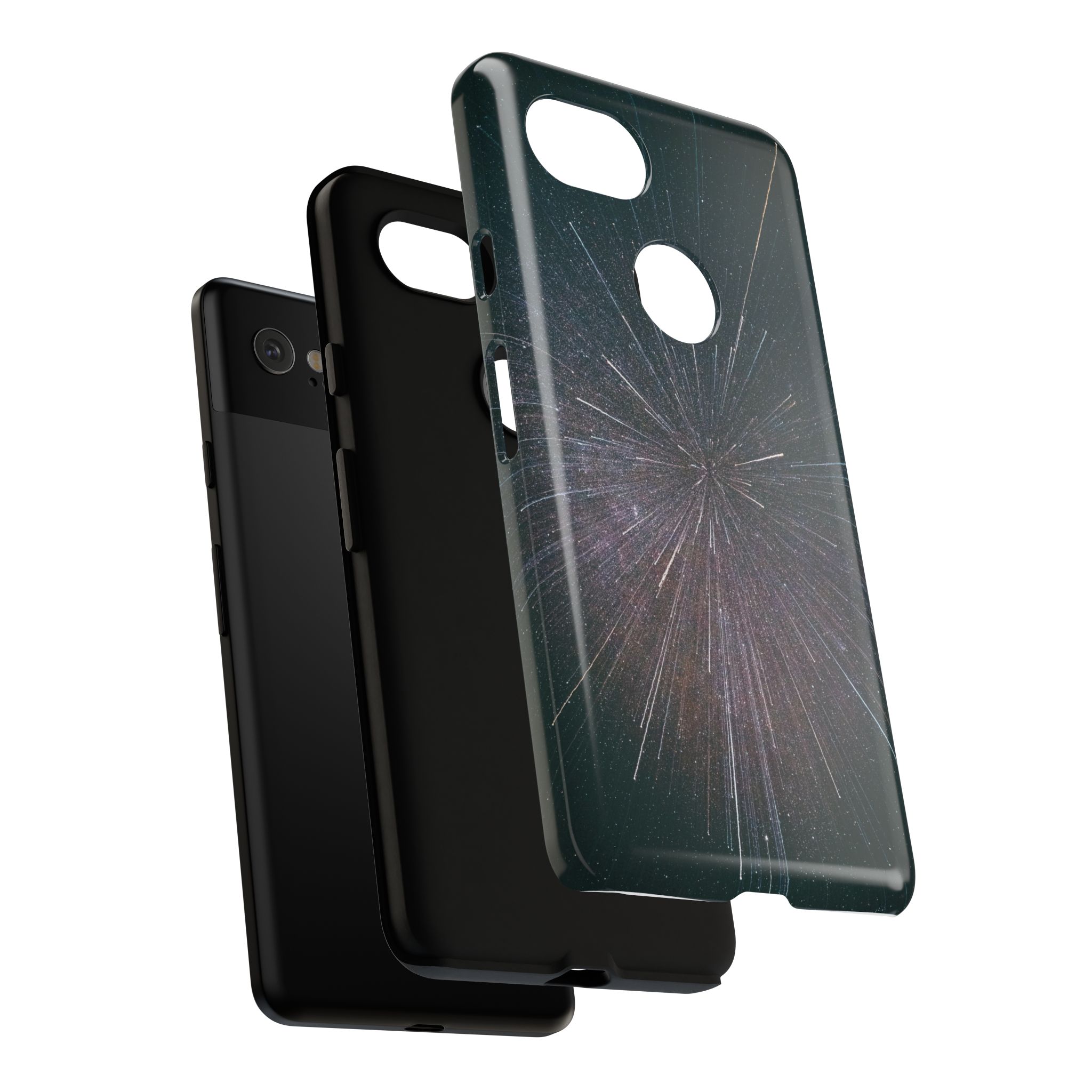 Nebula Burst Tough Case - Cosmic-Glitch Star Field - Image 179