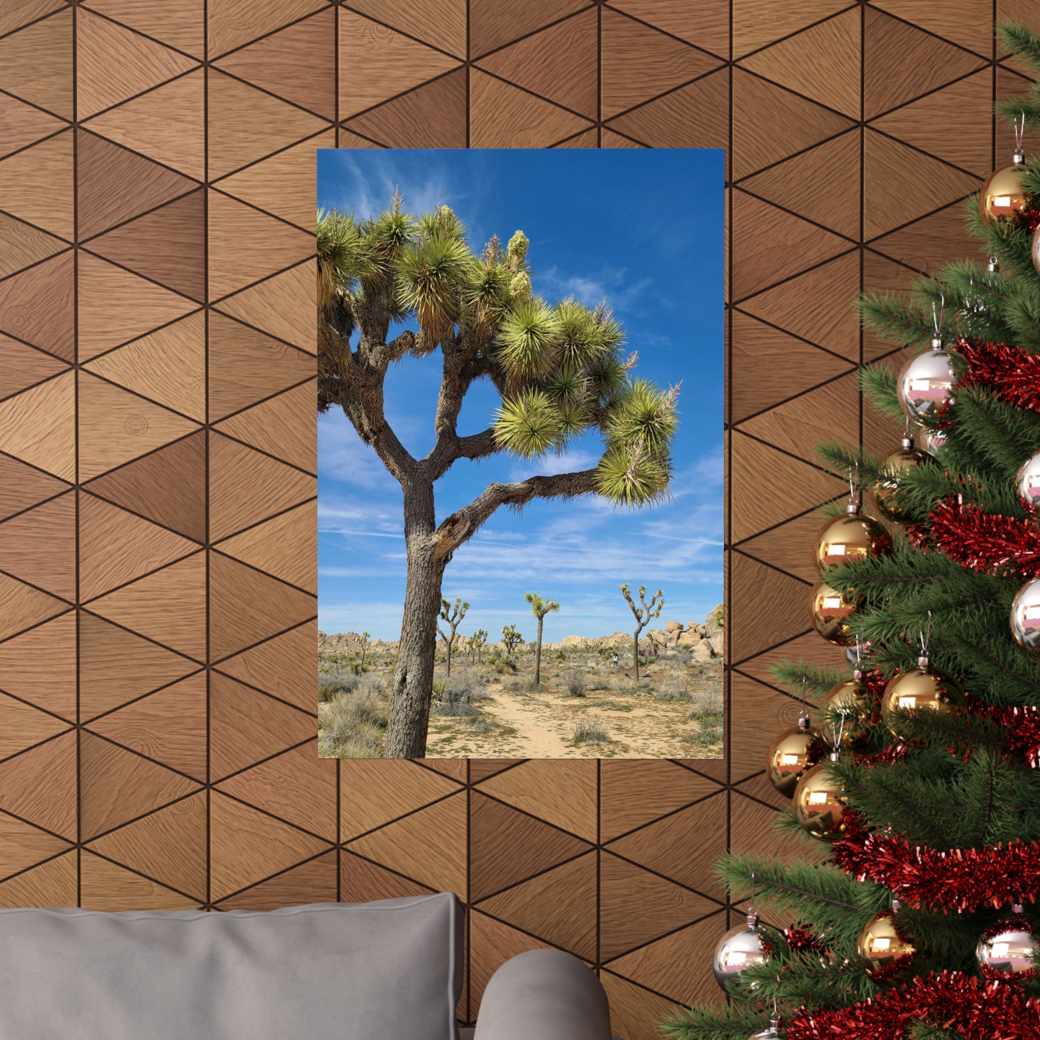 Desert Joshua Matte Vertical Poster - Southwest-Natural Landscape - Image 24