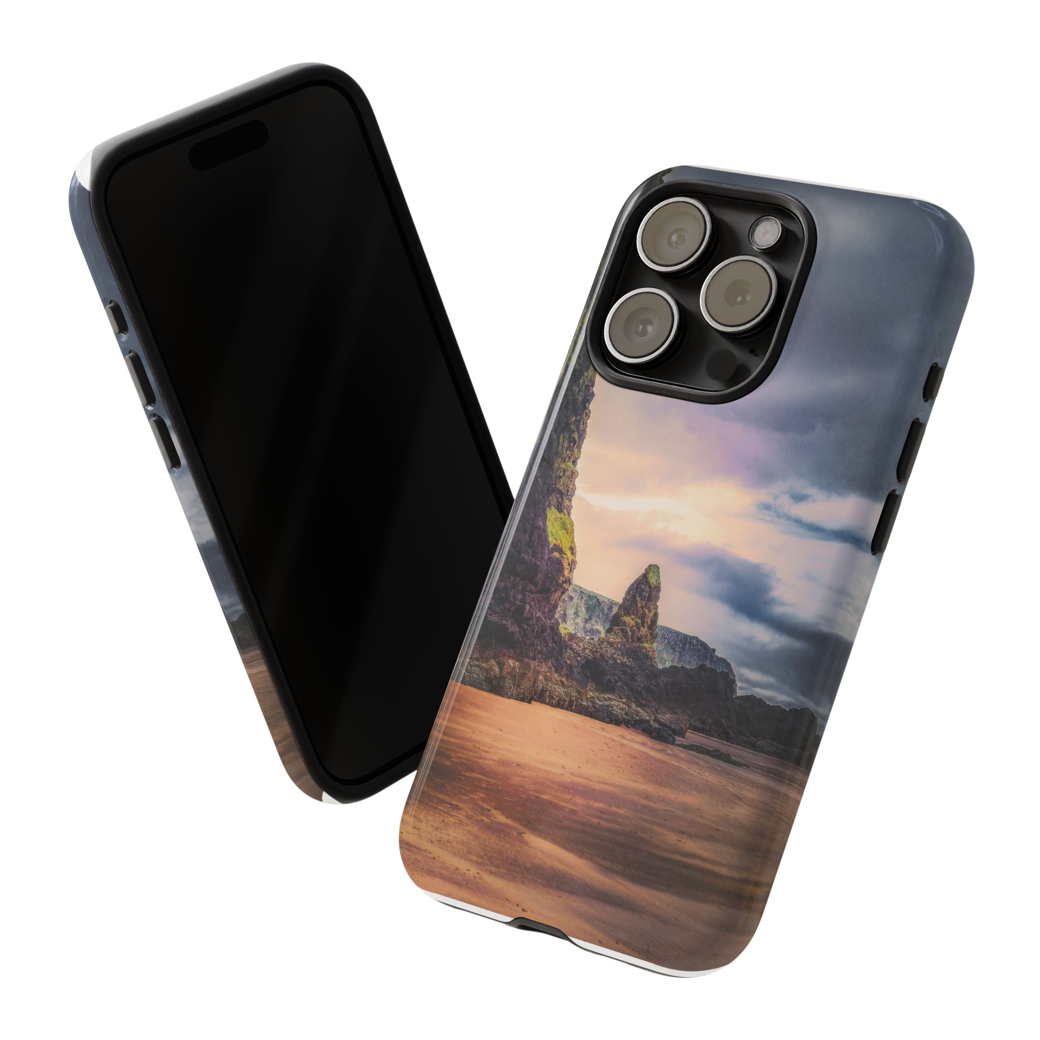 Mystic Cliff Tough Cases - Scandinavian-Modern Coastal Twilight - Image 70