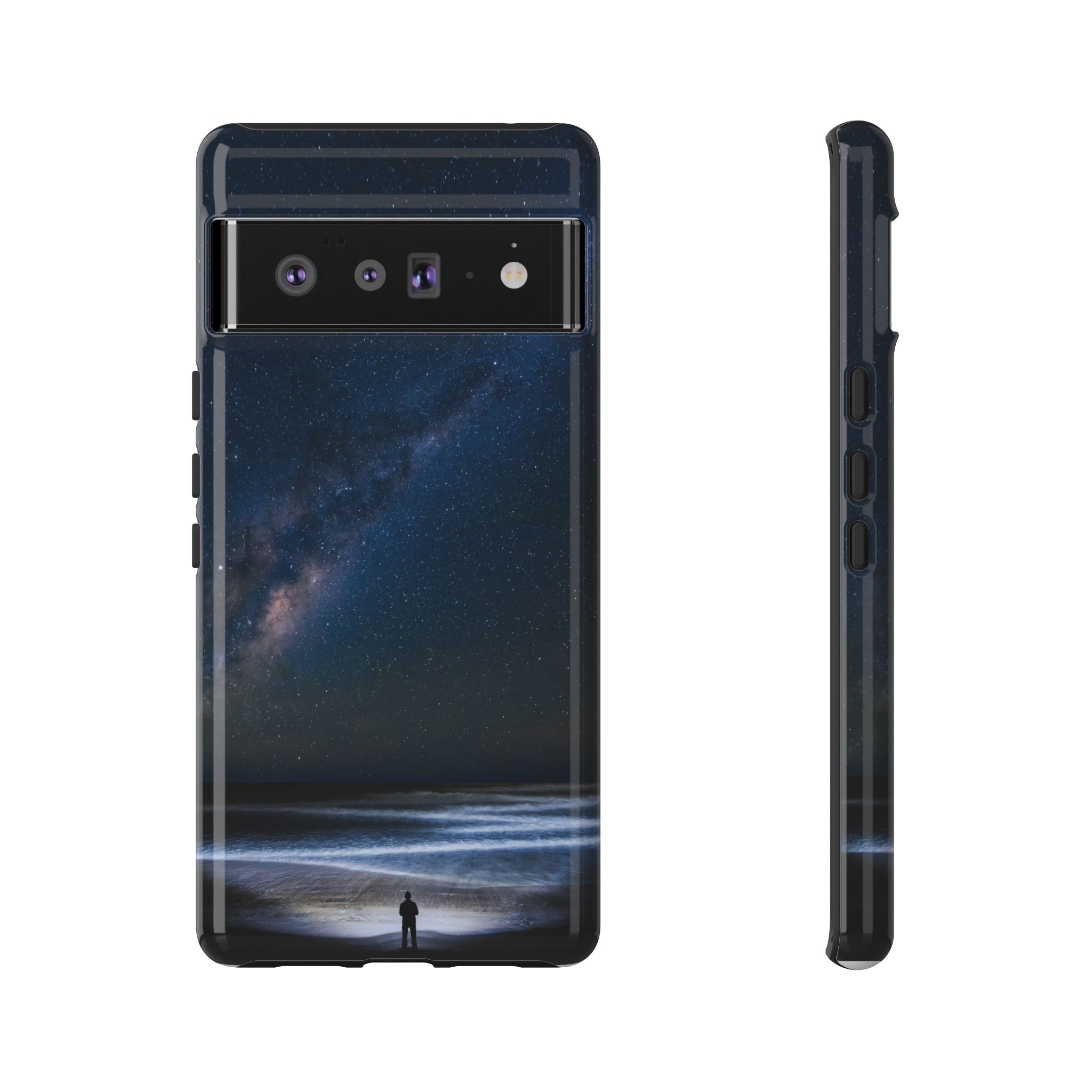 Cosmic Ocean Tough Cases - Starry-Night Horizon Glow - Image 49