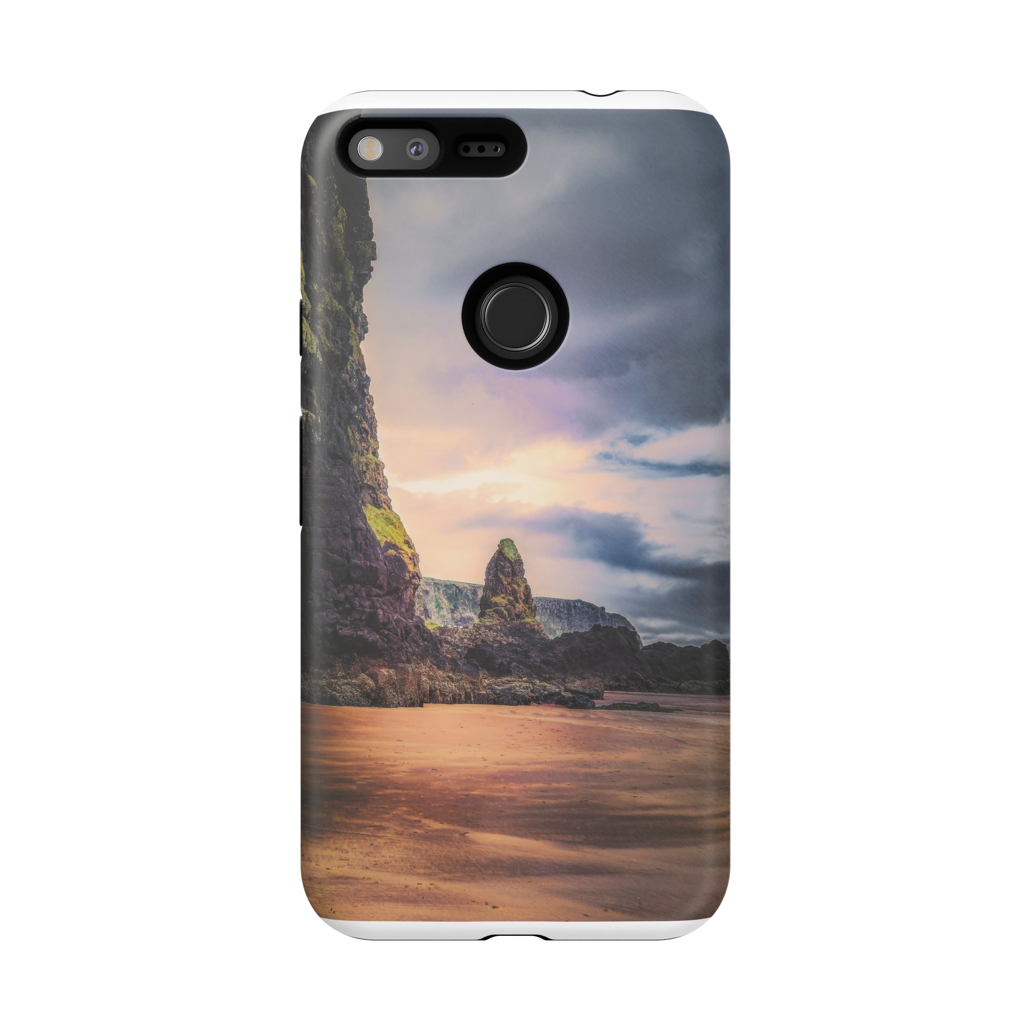 Mystic Cliff Tough Cases - Scandinavian-Modern Coastal Twilight - Image 240