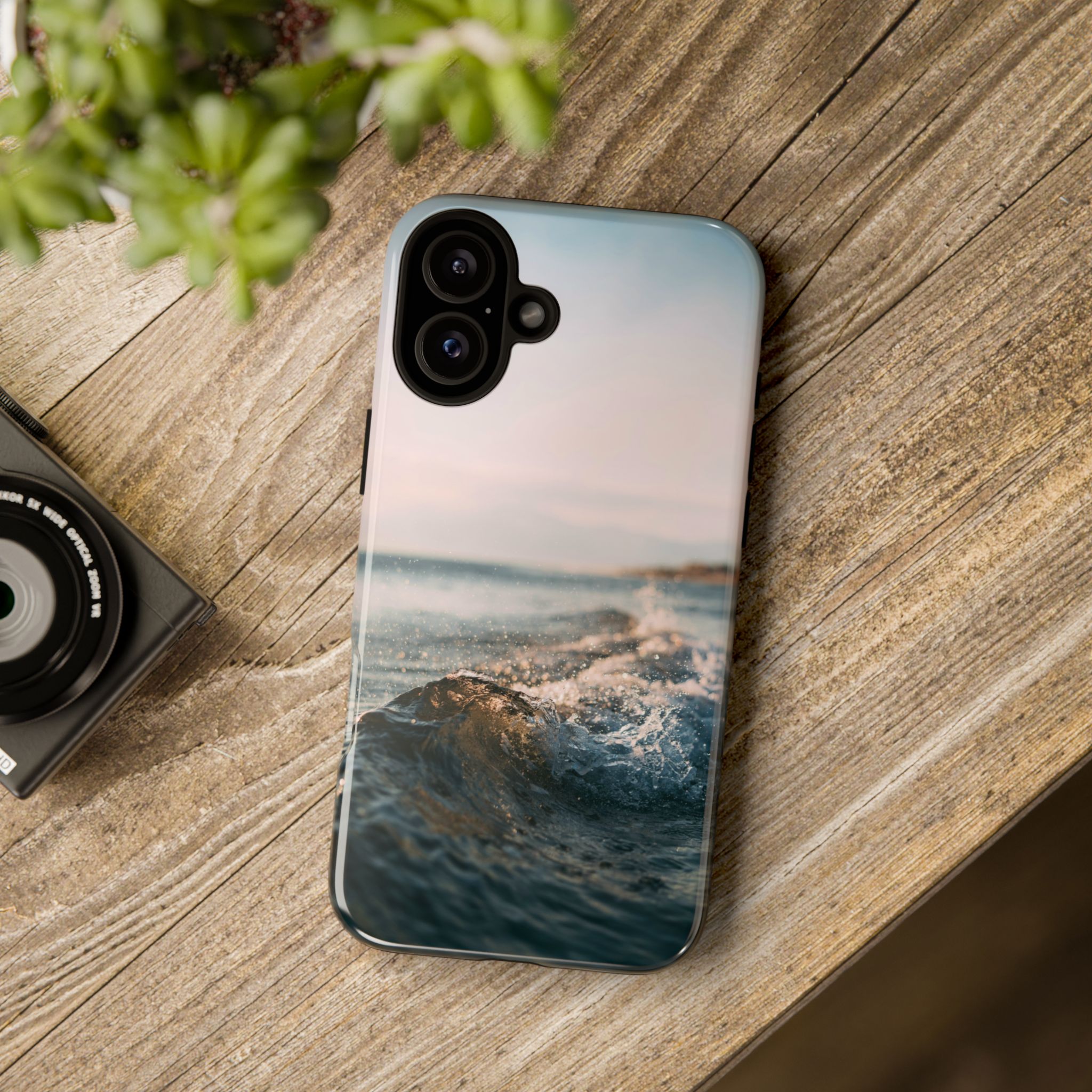 Coastal Wave Tough Cases - Scandinavian-Seaside Serenity - Image 132